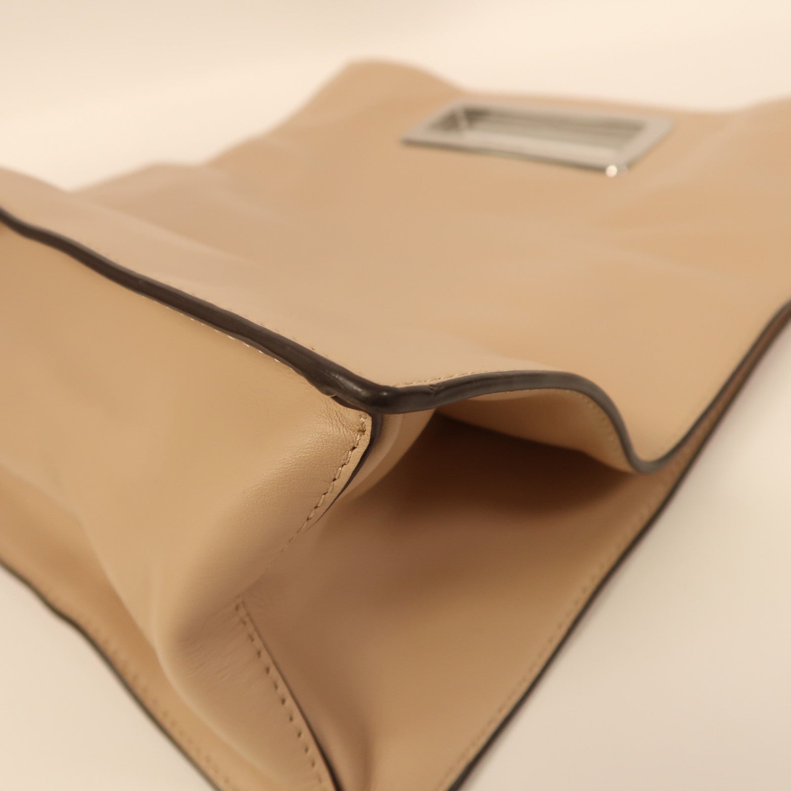 Michael Kors 牛皮皮革2 Way Shoulder銀扣手挽肩背兩用袋粉紅色
