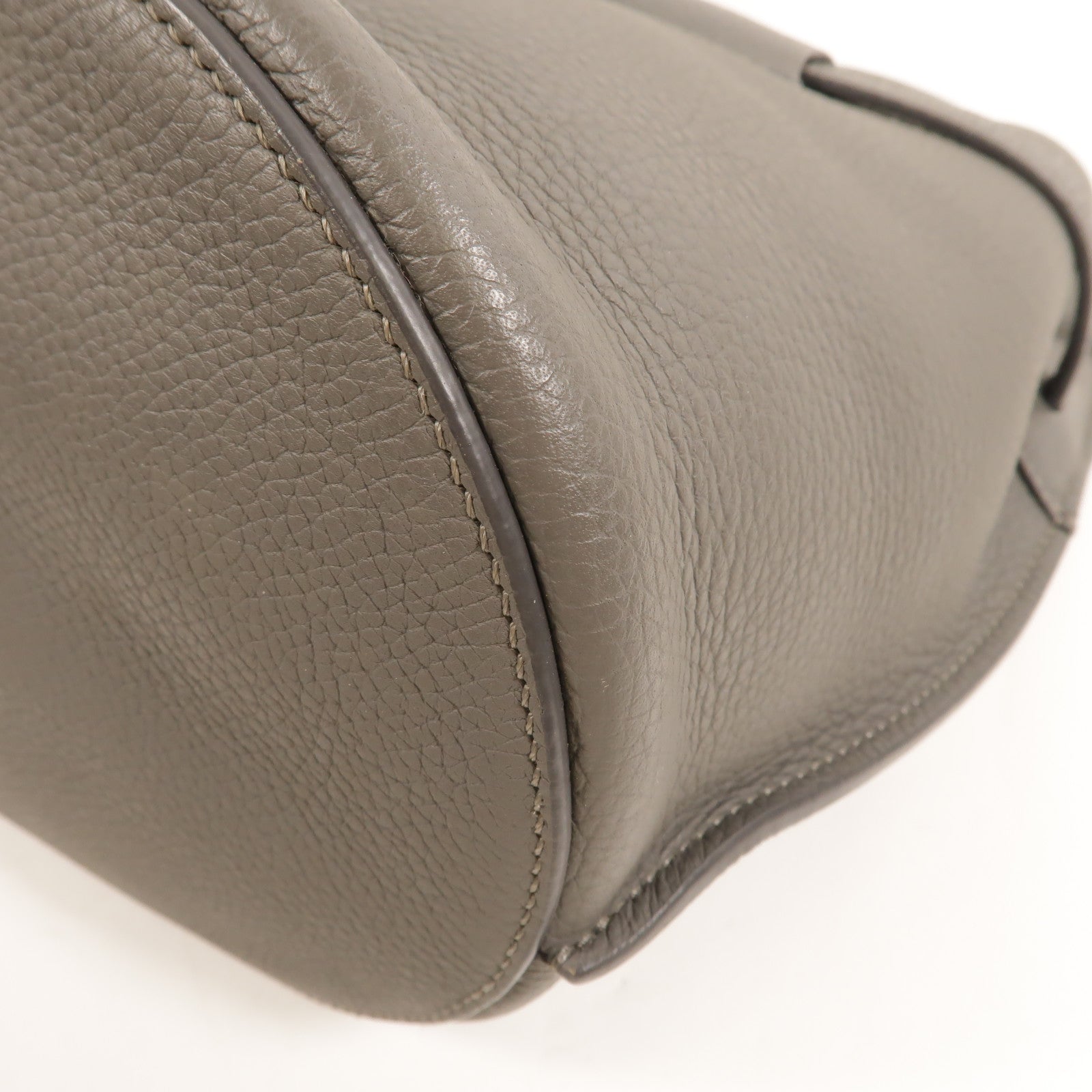 CELINE 牛皮皮革Nano Bucket手挽肩背兩用袋