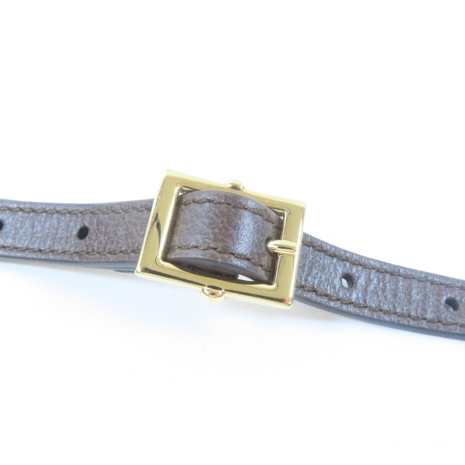 GUCCI 塗層帆布Ophidia GG金扣肩背袋啡色
