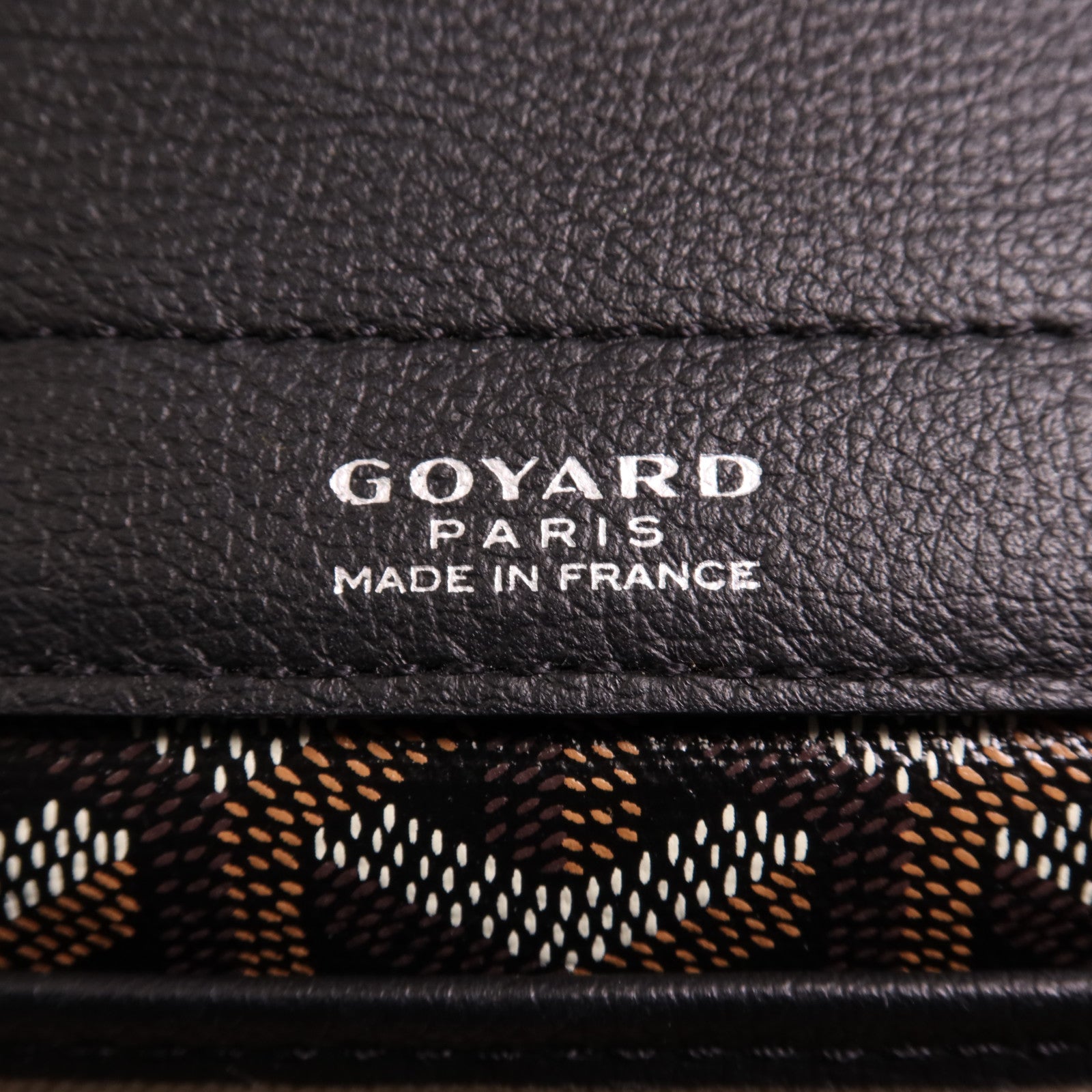 GOYARD 塗層帆布Rouette Souple PM銀扣肩背袋