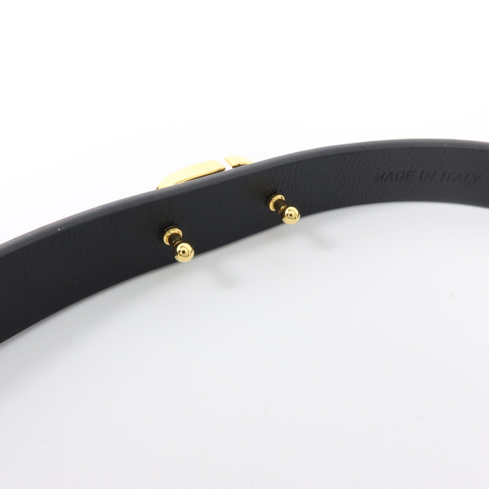 Dior 牛皮皮革Caro Belt 85cm皮帶