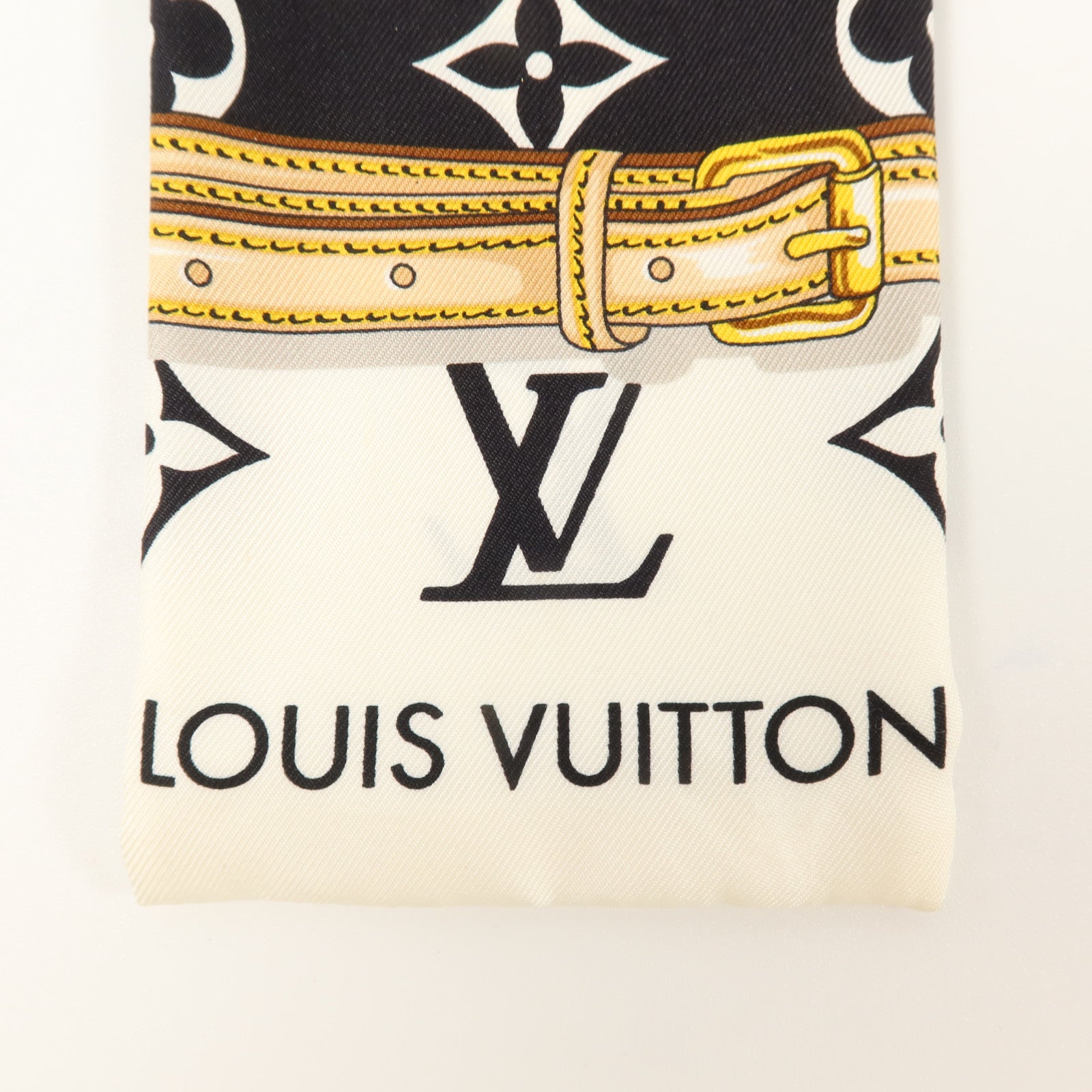 LOUIS VUITTON 絲質Monogram Contidential絲巾