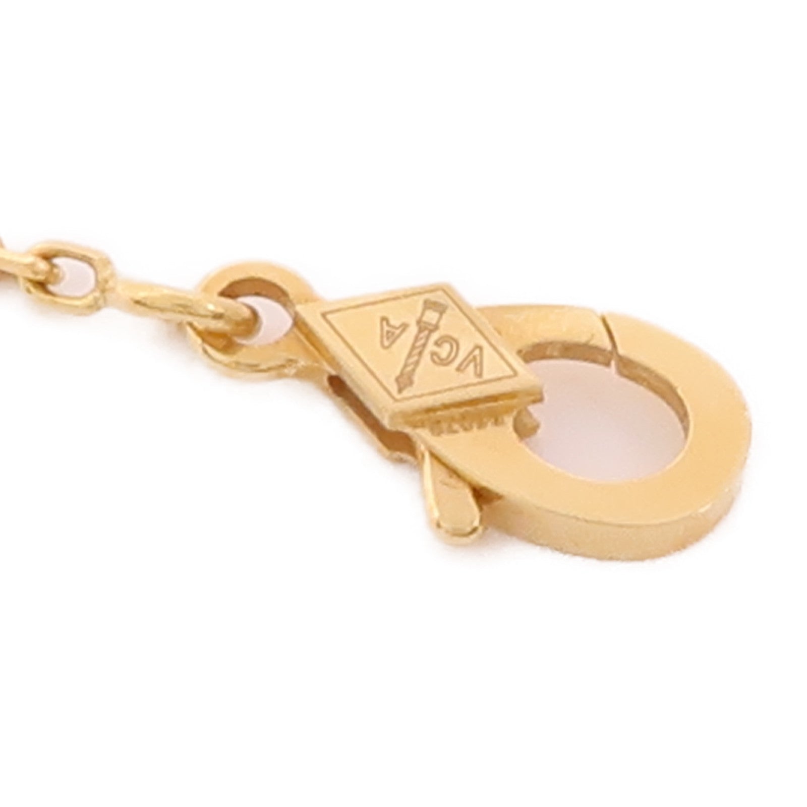 Van Cleef & Arpels 18K黃金Vintage Alhambra項鍊