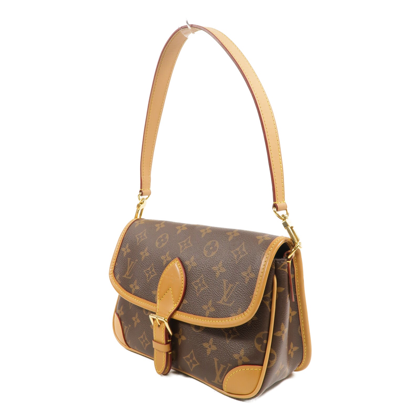 LOUIS VUITTON Monogram Diane金扣手挽肩背兩用袋