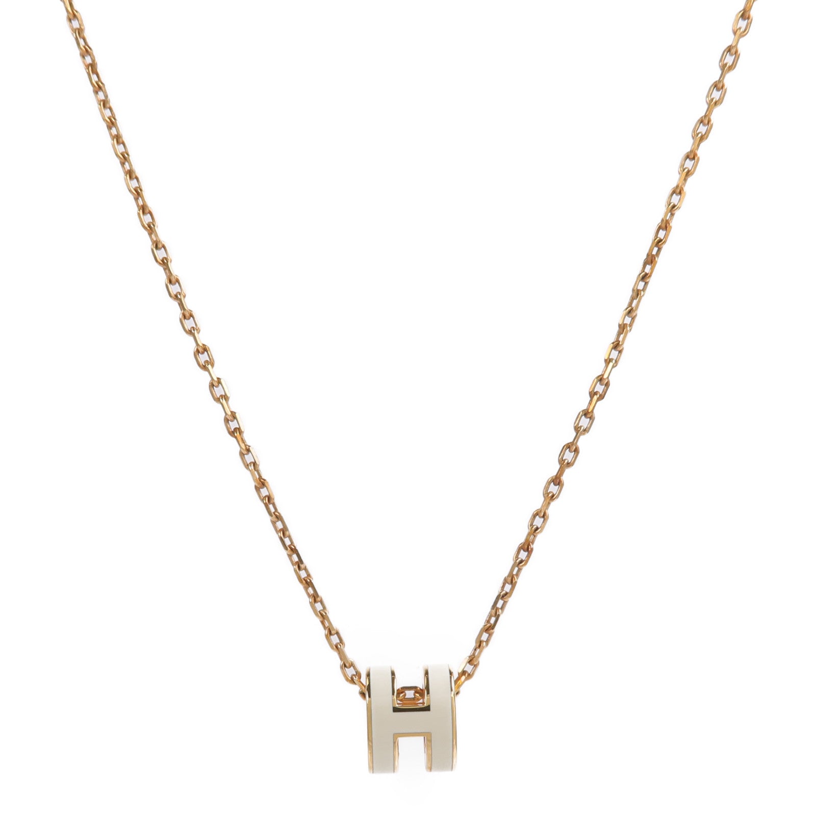 HERMES 金屬Mini Pop H Necklace項鍊