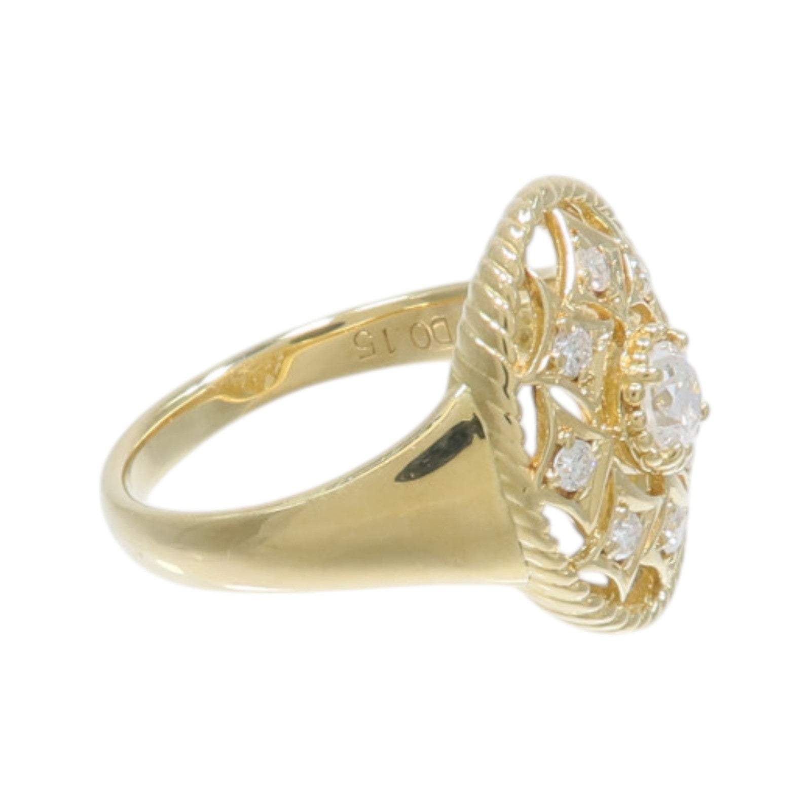 JEWELRY 18K黃金Diamond Ring鑽石戒指