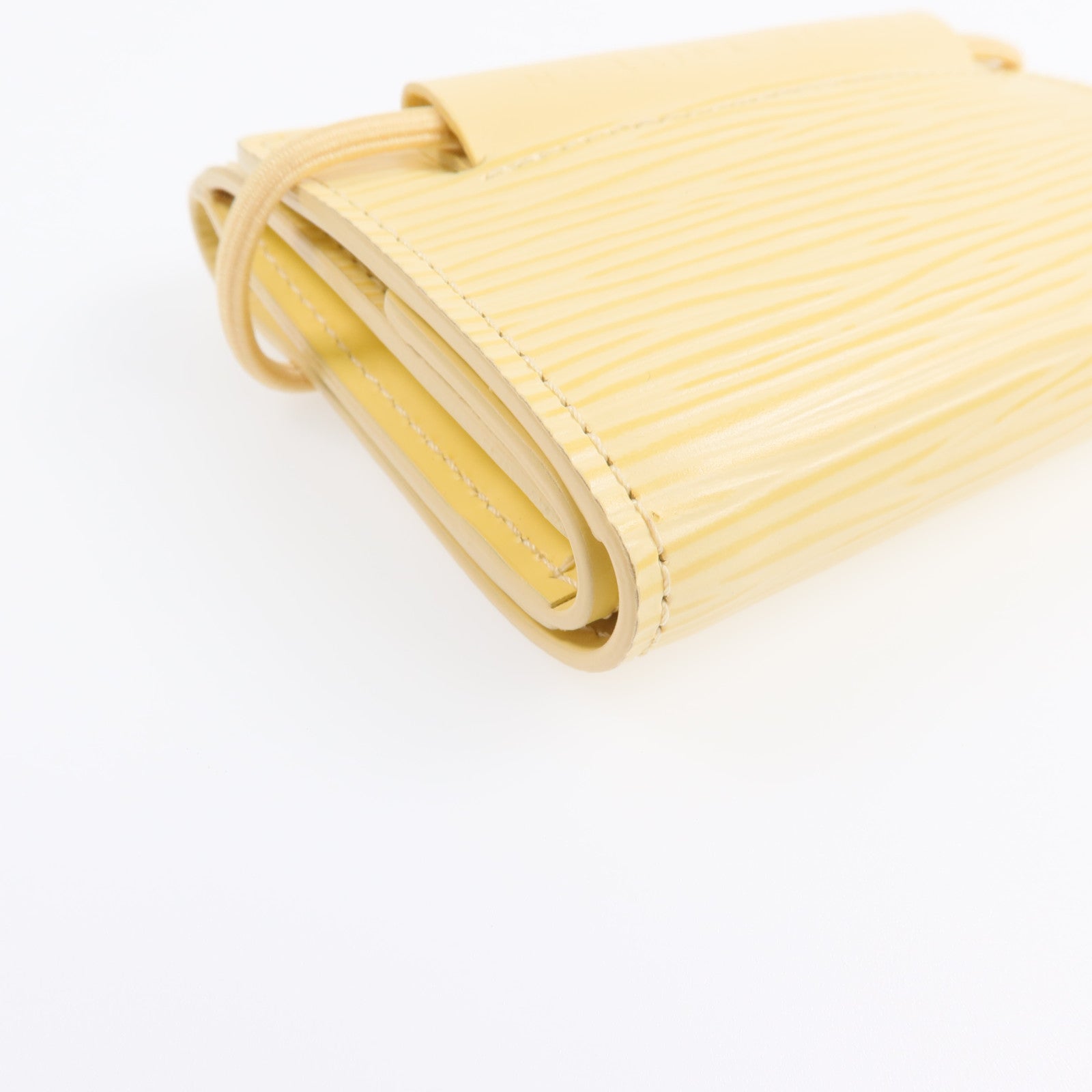 LOUIS VUITTON Epi Porte Monnaie Elastic Wallet 錢包