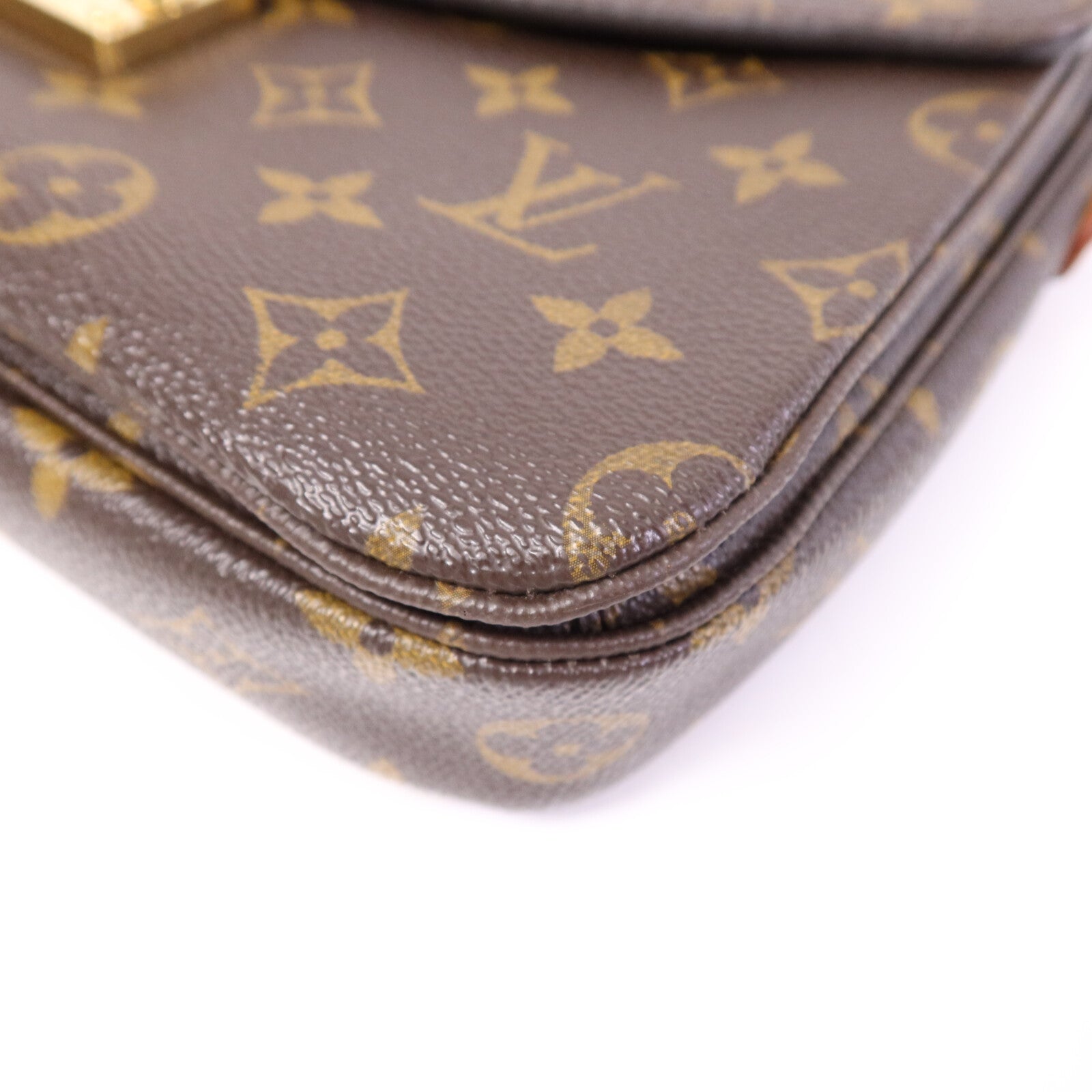LOUIS VUITTON Monogram Pochette Metis MM金扣手挽肩背兩用袋