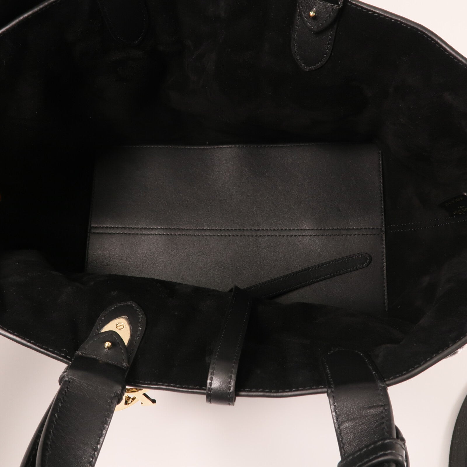 Dior 羊皮皮革Toujours Medium金扣手挽袋
