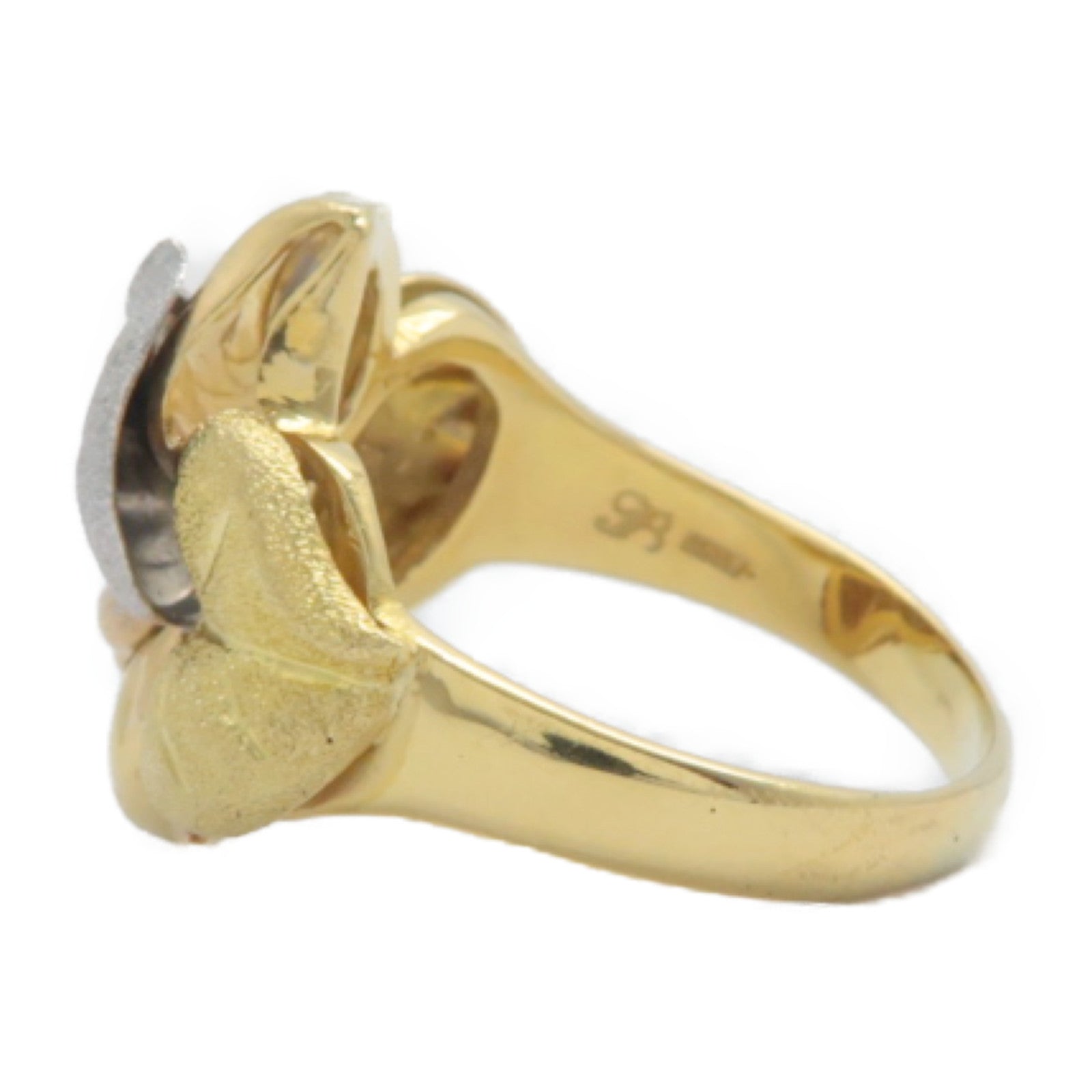 JEWELRY 【激減優惠】18K黃金/白金/玫瑰金Ring戒指US#8.5