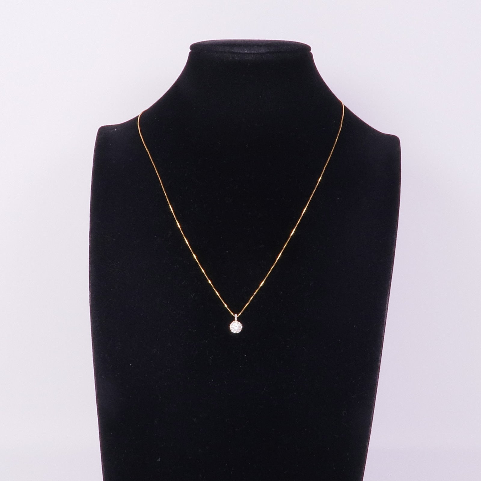 JEWELRY 18K黃金Diamond Necklace鑽石項鍊