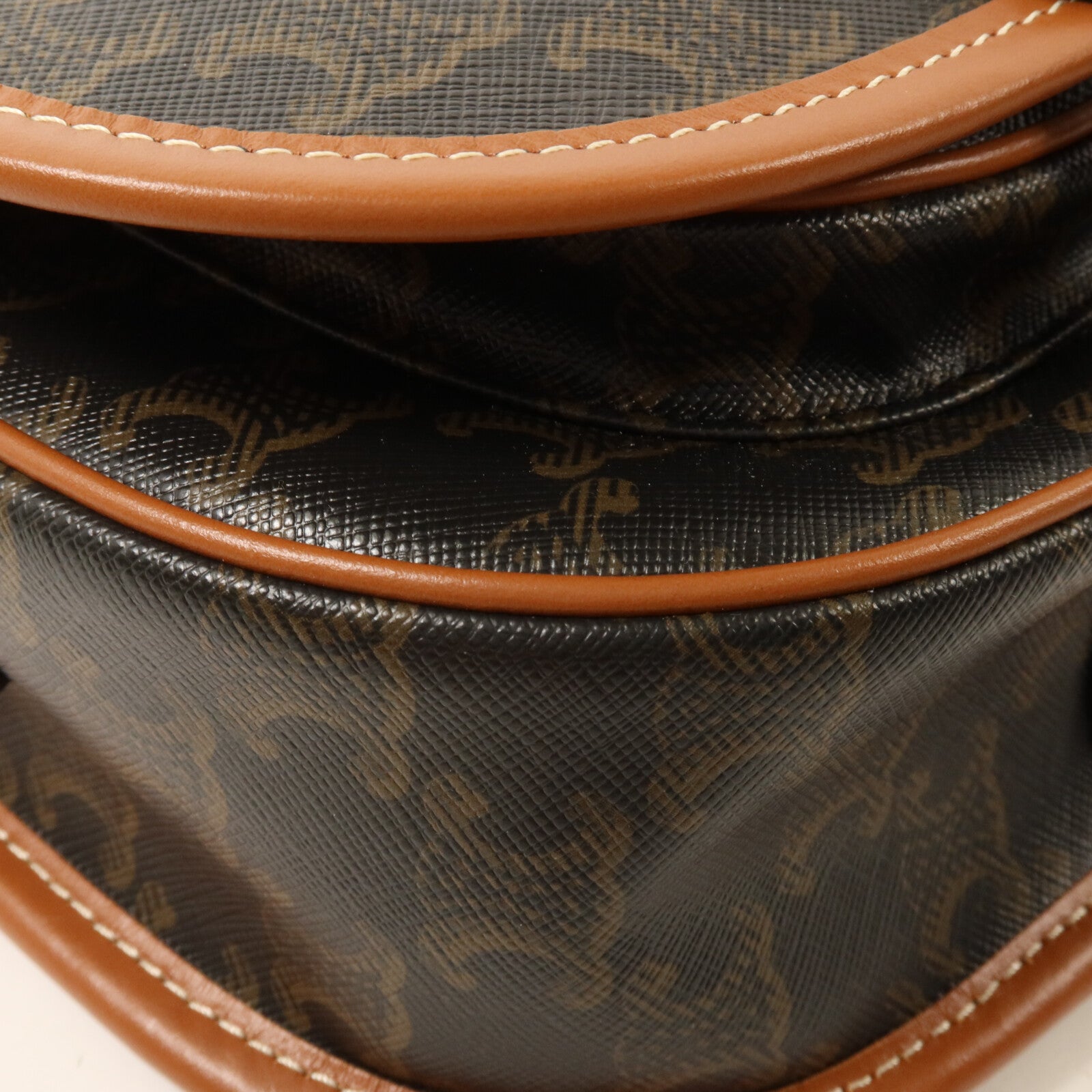 CELINE 塗層帆布Medium Folco肩背袋