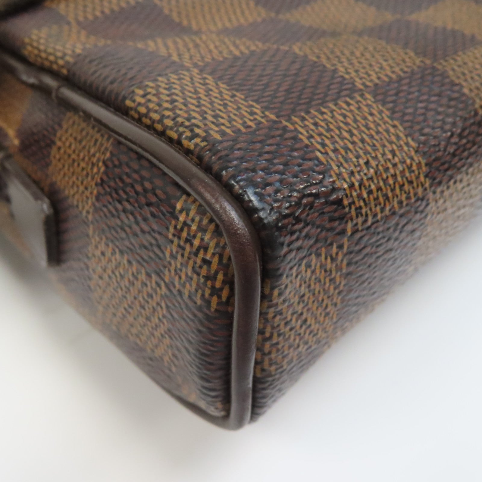 LOUIS VUITTON Damier Brooklyn Bum Bag金扣腰包啡色