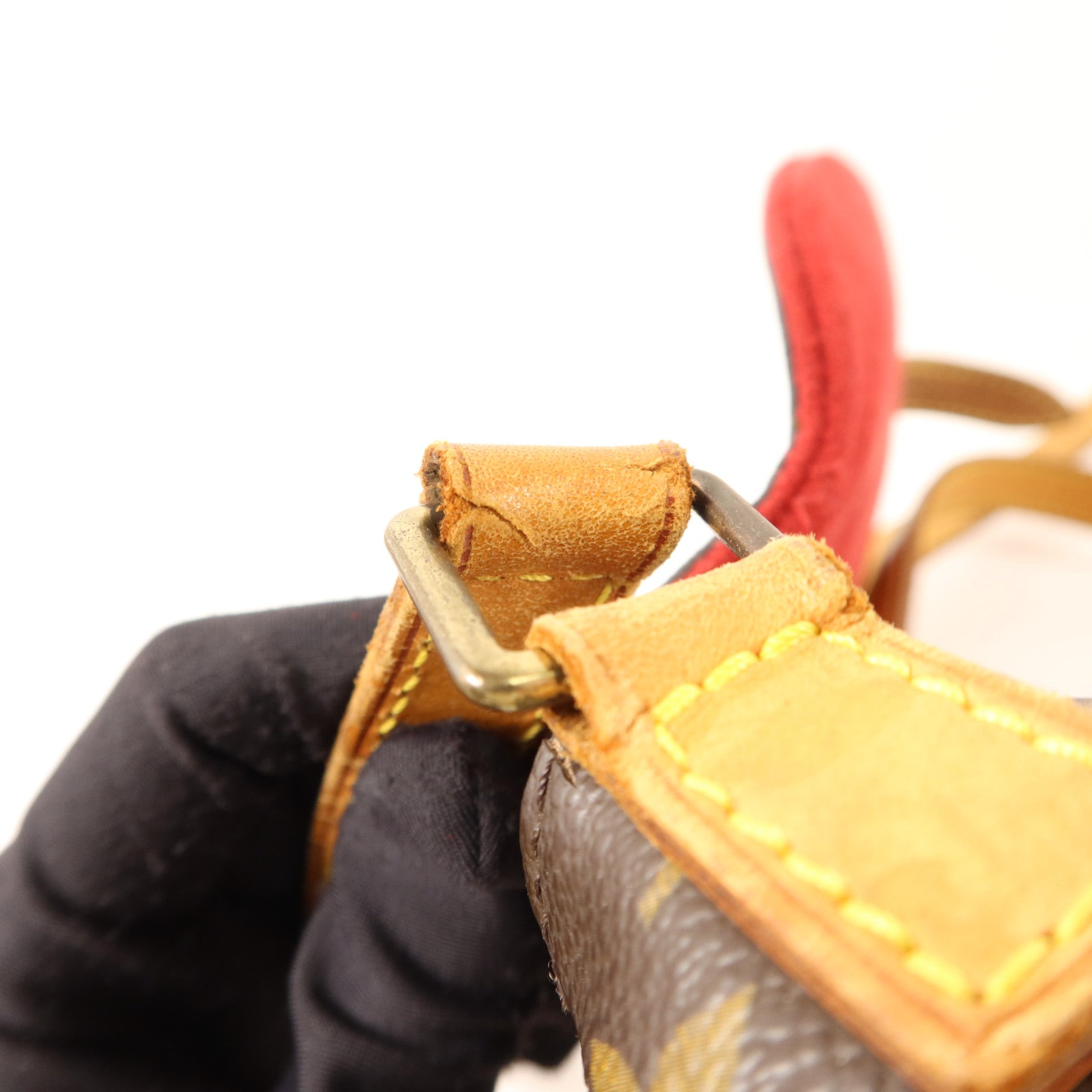LOUIS VUITTON Monogram Tambourine金扣肩背袋