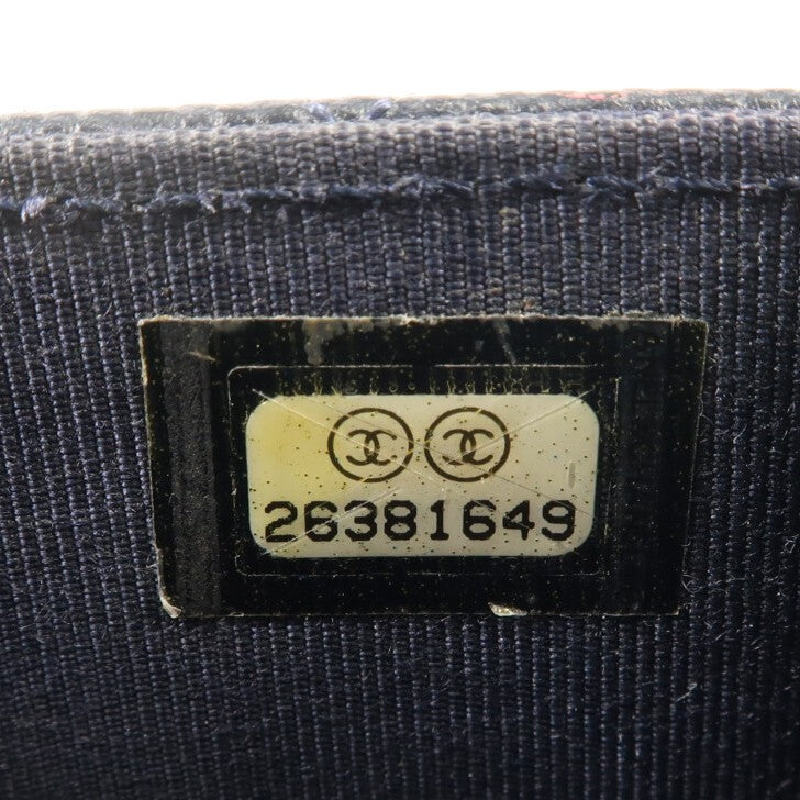 CHANEL 牛皮皮革Mini Wallet On Chain金扣鏈帶肩背袋