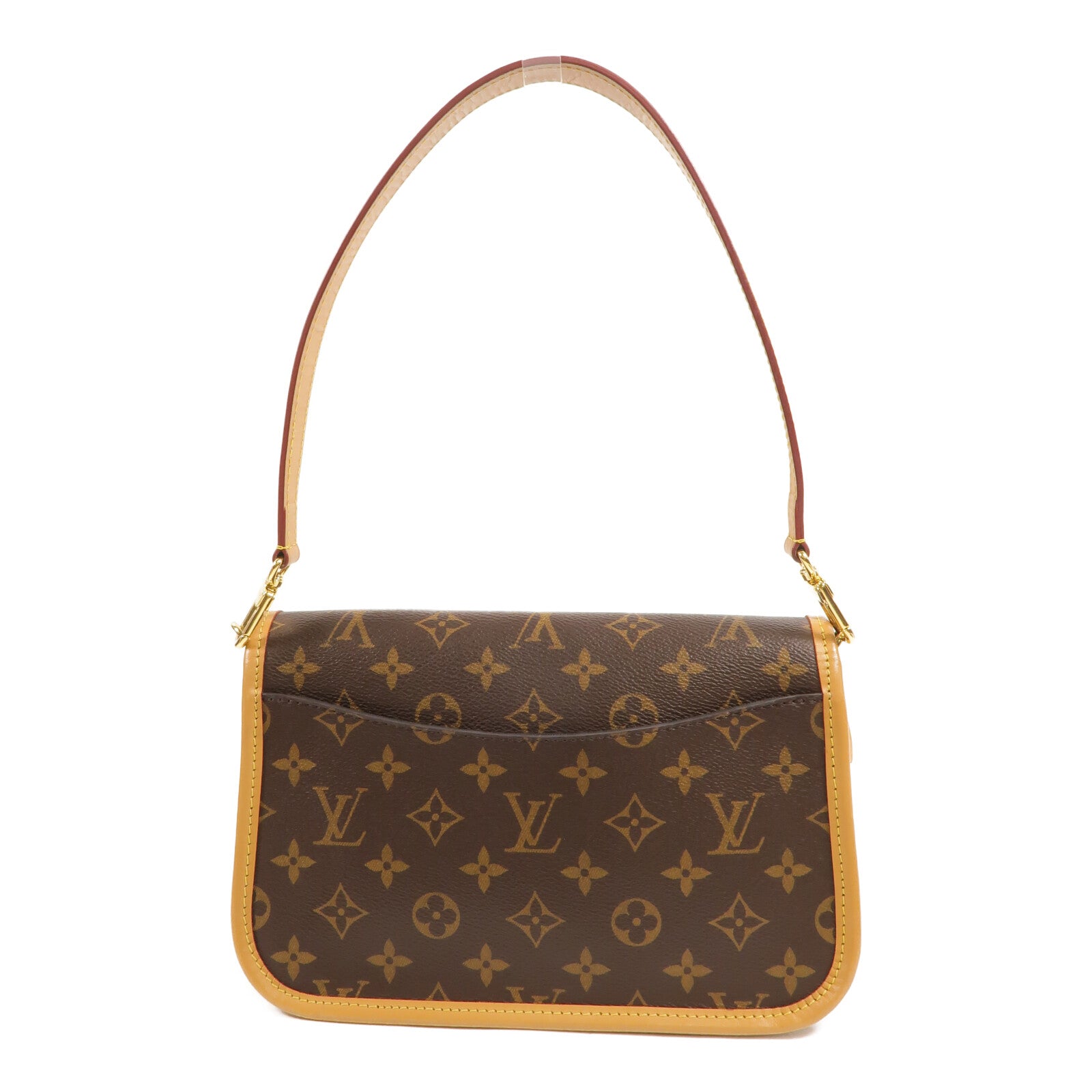 LOUIS VUITTON Monogram Diane金扣手挽肩背兩用袋