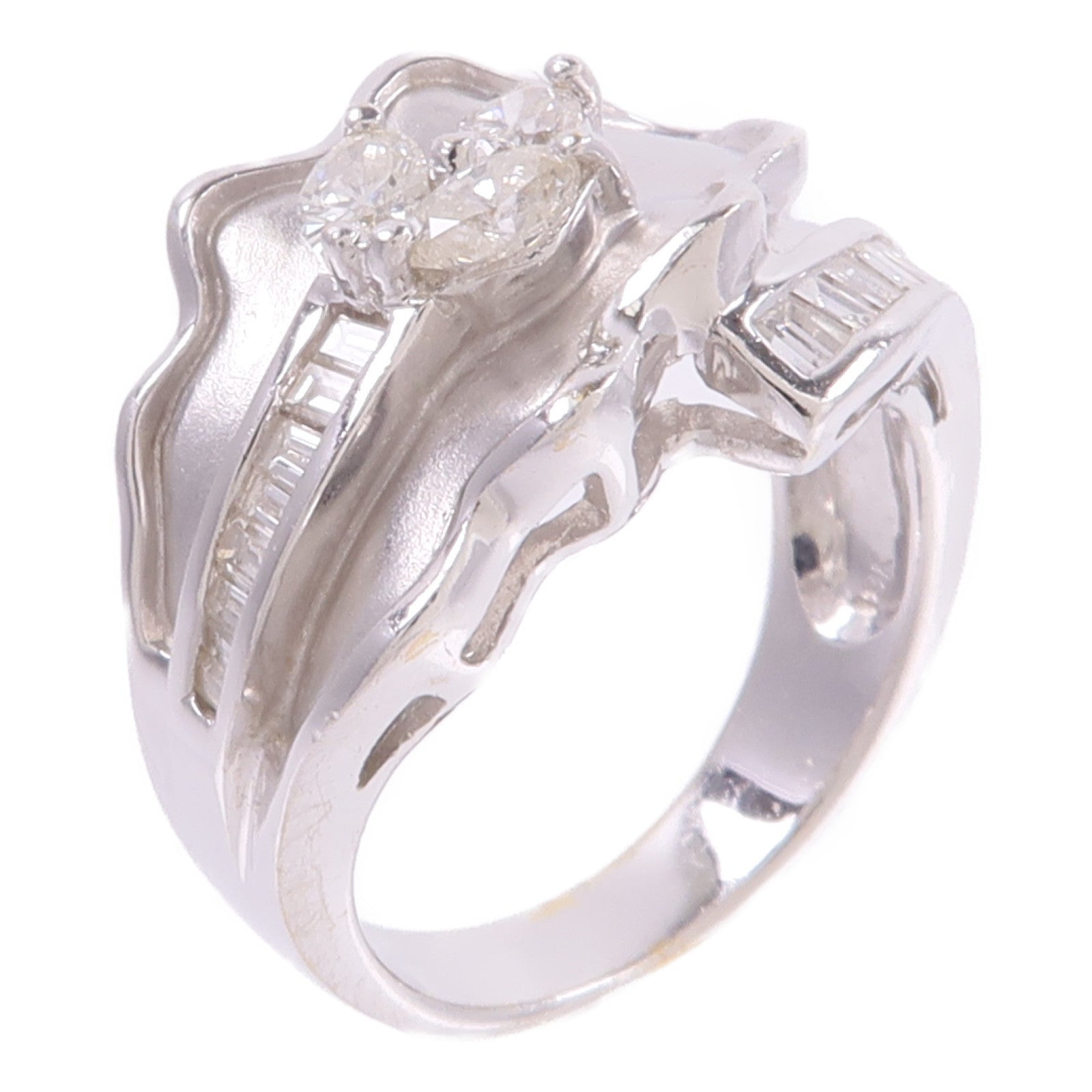 JEWELRY 18K白金Diamond Ring鑽石戒指