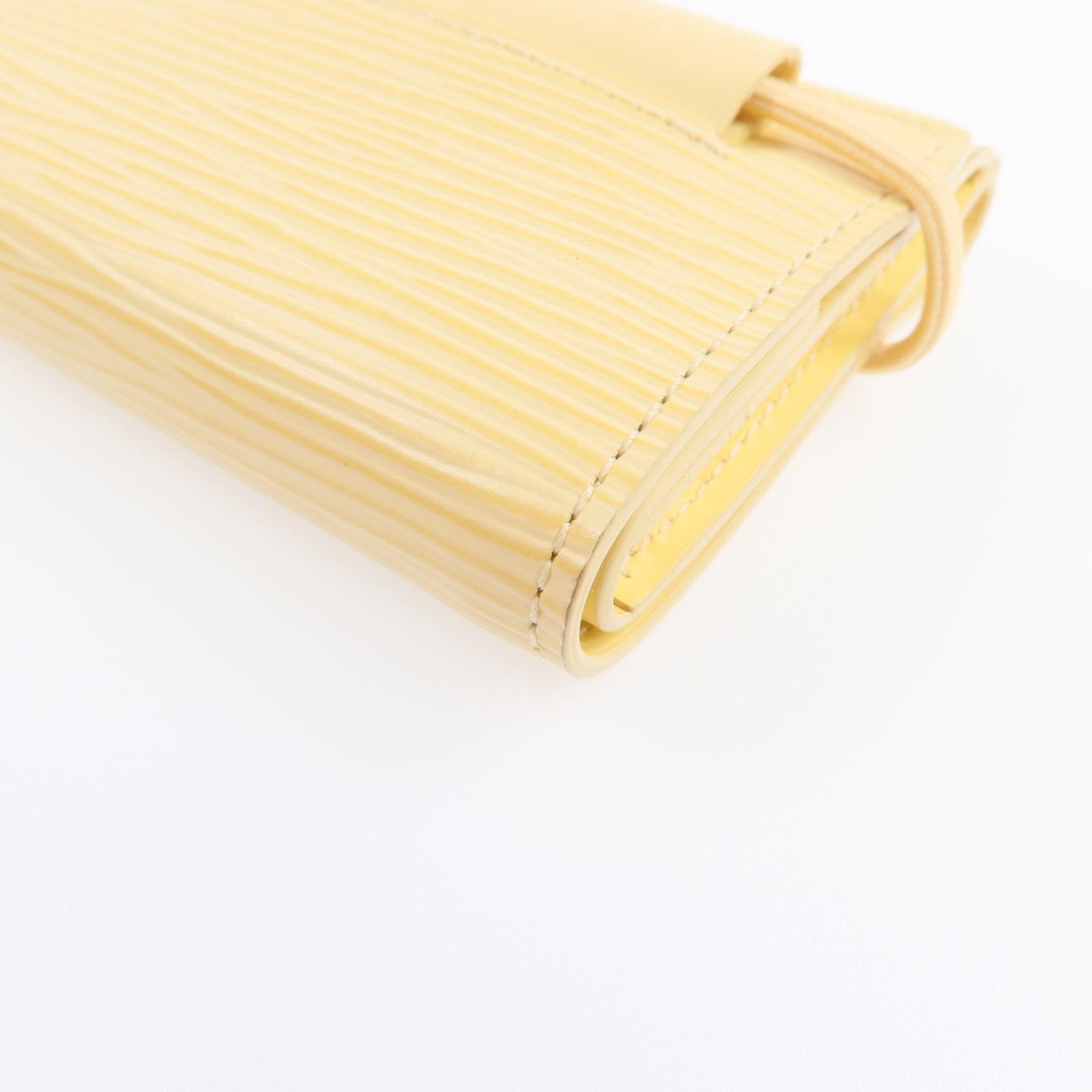 LOUIS VUITTON Epi Porte Monnaie Elastic Wallet 錢包