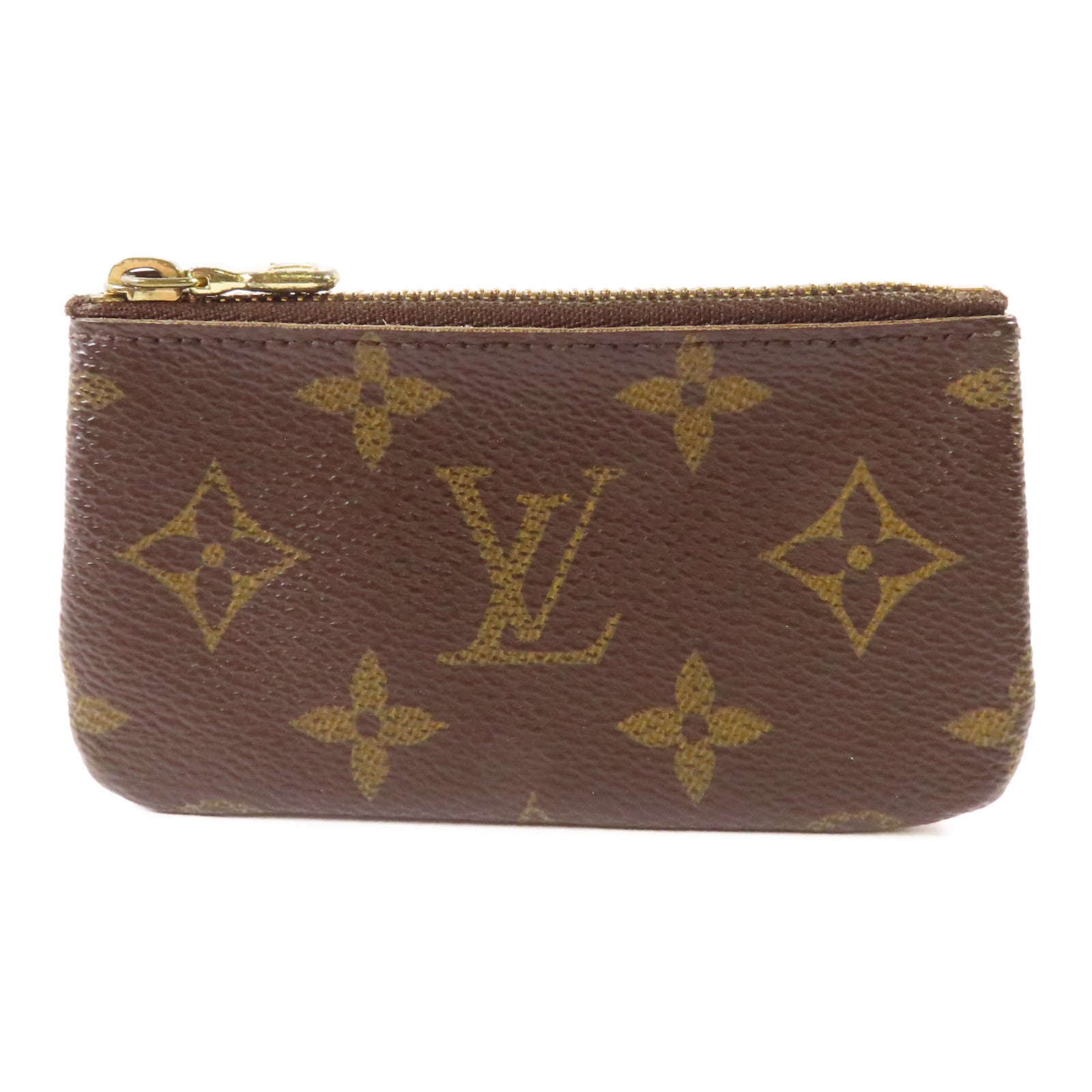 LOUIS VUITTON Monogram Key Pouch金扣鎖匙包