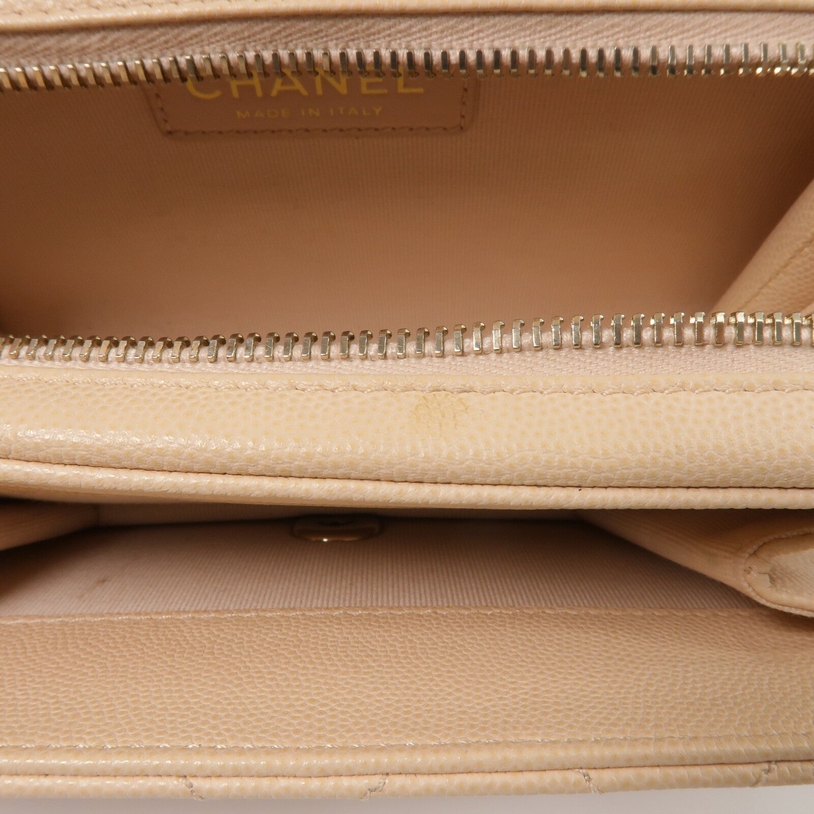 CHANEL 牛皮皮革Mini Flap Bag鏈帶肩背袋