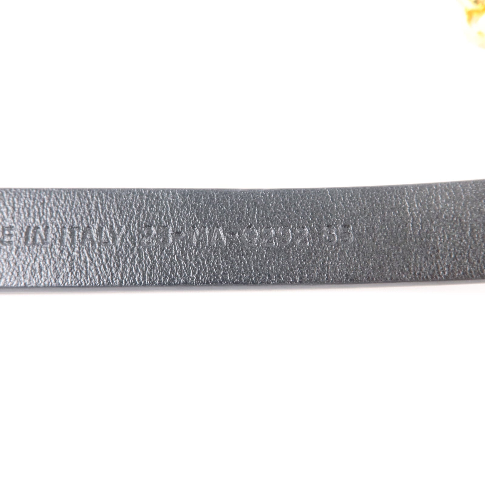 Dior 牛皮皮革Caro Belt 85cm皮帶