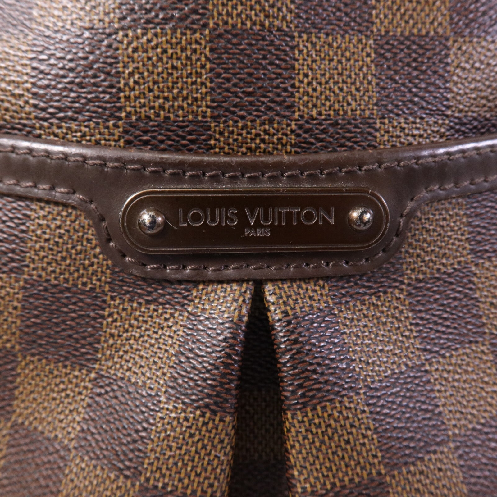 LOUIS VUITTON 塗層帆布Bloomsbury PM金扣肩背袋