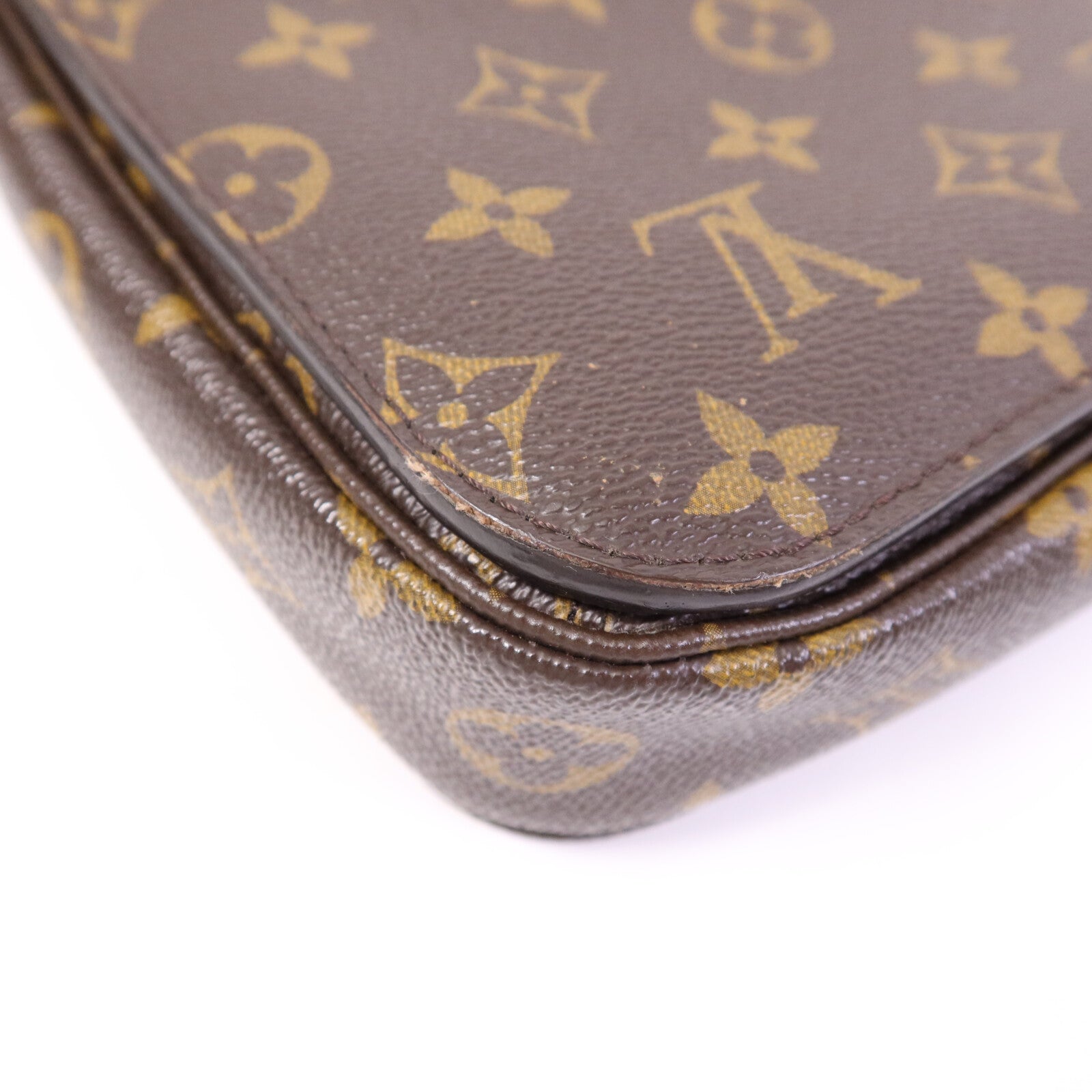 LOUIS VUITTON Monogram Pochette Metis MM金扣手挽肩背兩用袋