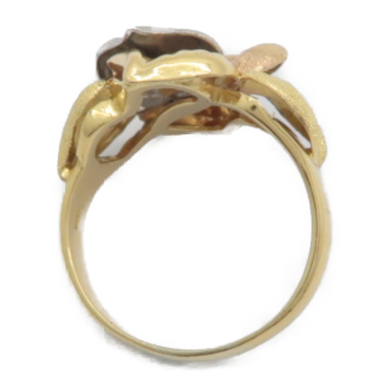 JEWELRY 【激減優惠】18K黃金/白金/玫瑰金Ring戒指US#8.5