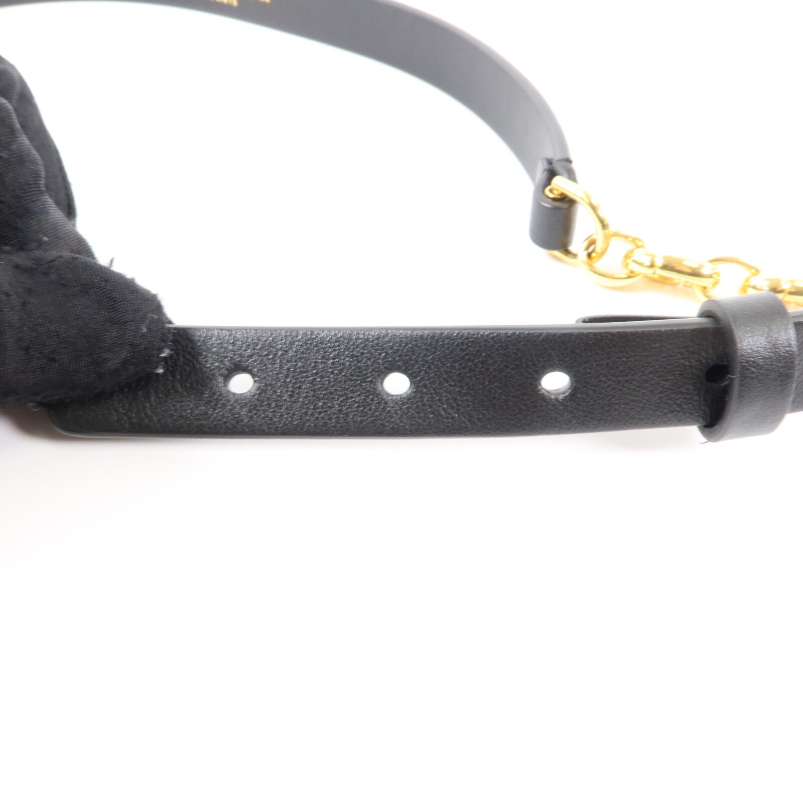 Dior 牛皮皮革Caro Belt 85cm皮帶