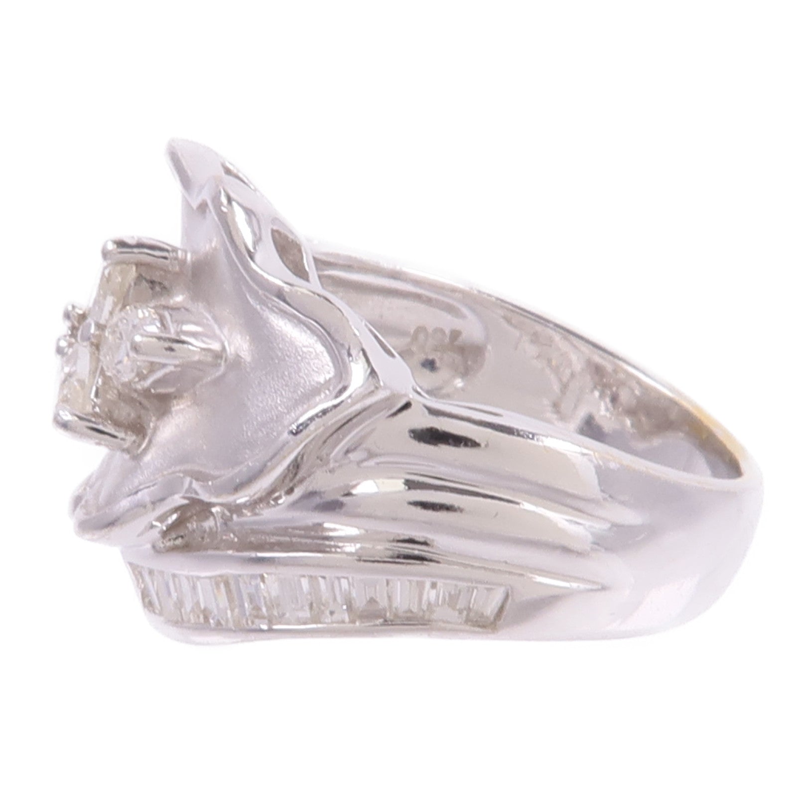 JEWELRY 18K白金Diamond Ring鑽石戒指