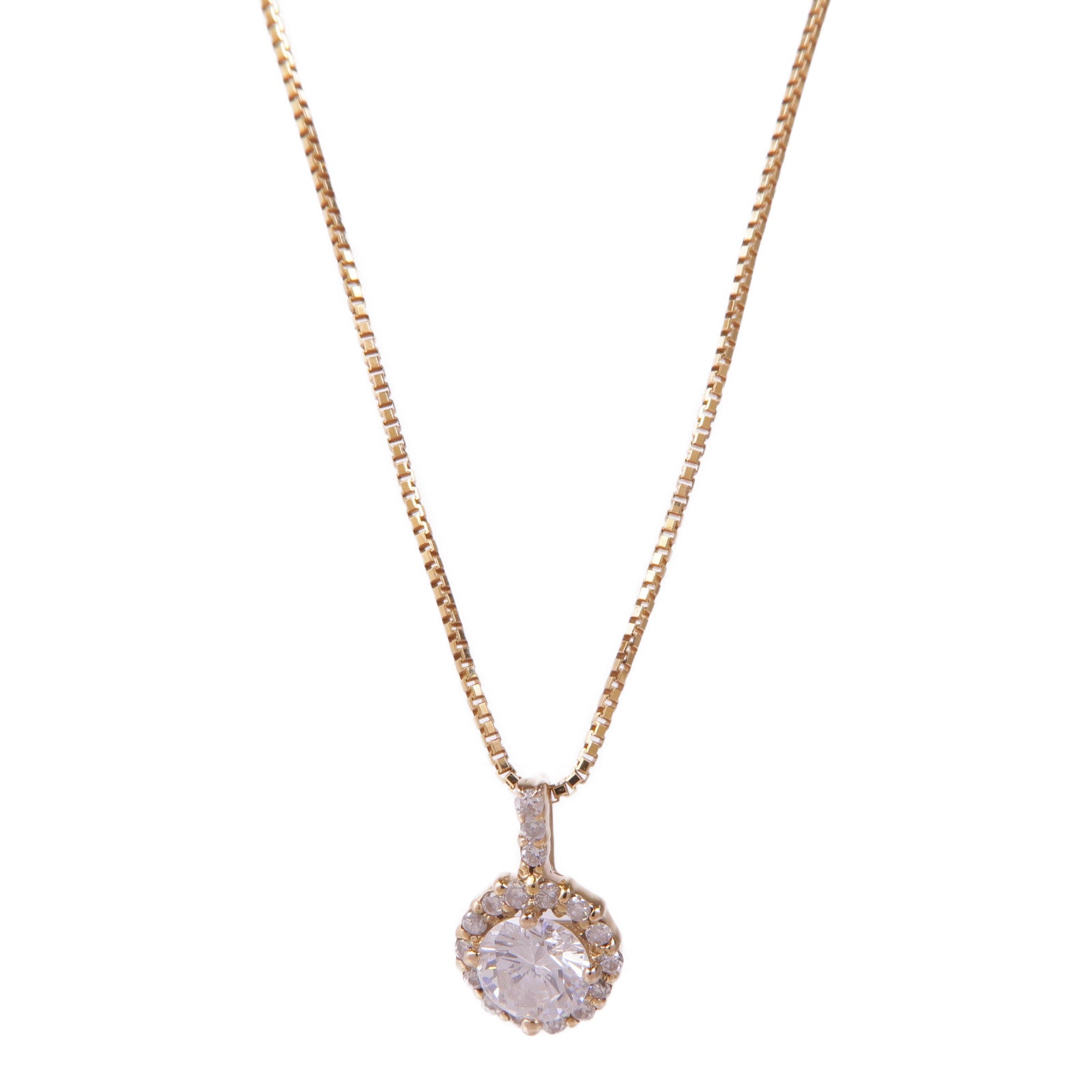 JEWELRY 18K黃金Diamond Necklace鑽石項鍊