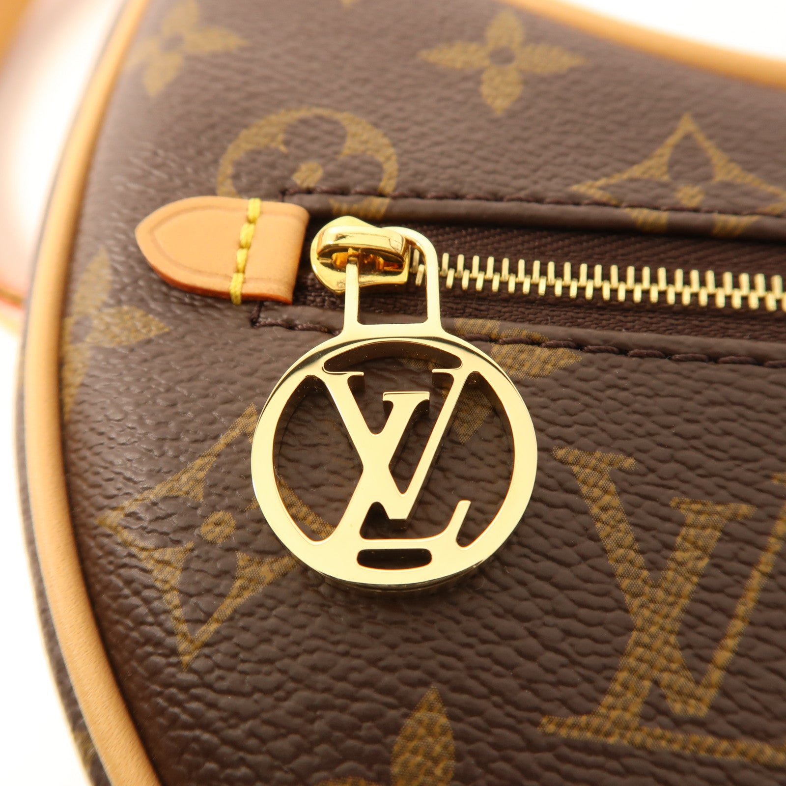 LOUIS VUITTON Monogram Loop金扣鏈帶肩背袋