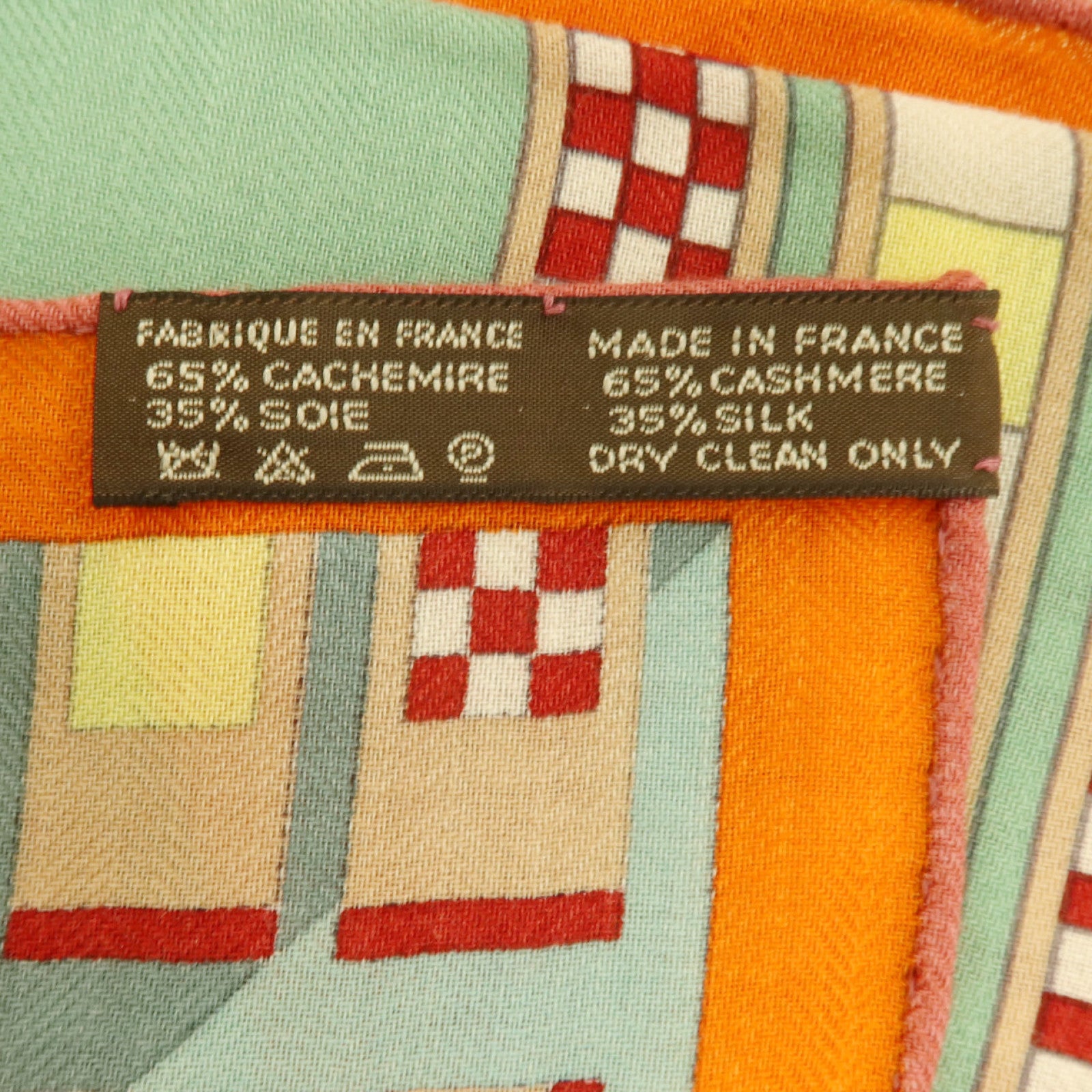 HERMES 羊絨/絲質Scarf 140X140cm絲巾