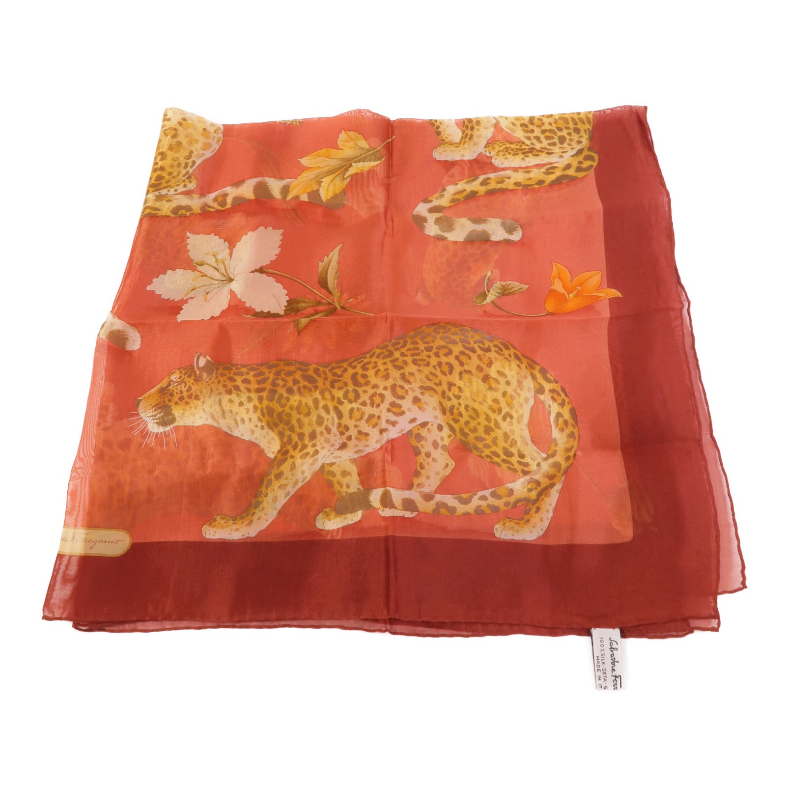 Salvatore Ferragamo 絲質Scarf圍巾
