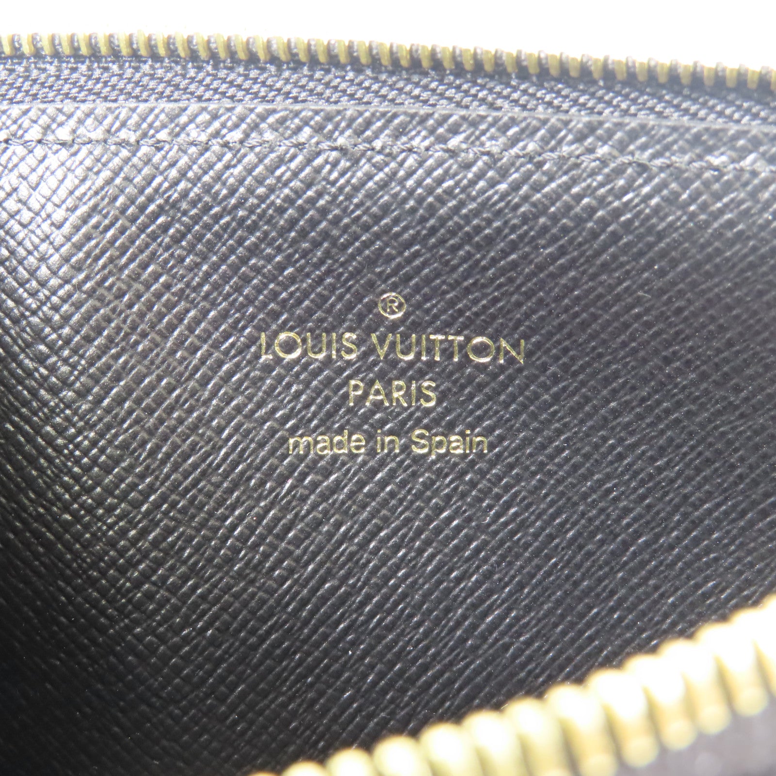 LOUIS VUITTON Monogram Slim Purse金扣長錢包