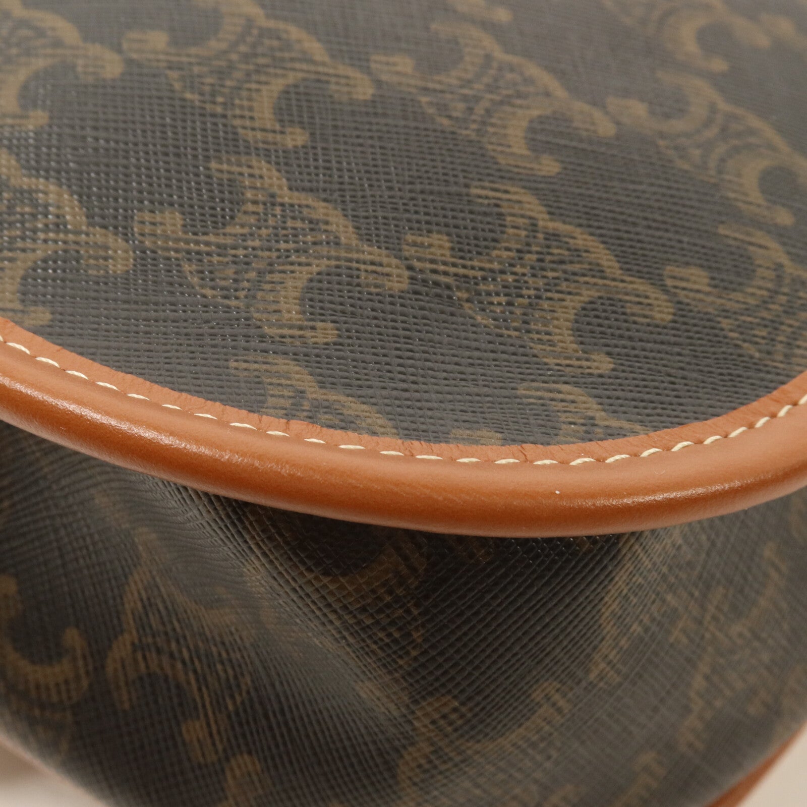 CELINE 塗層帆布Medium Folco肩背袋