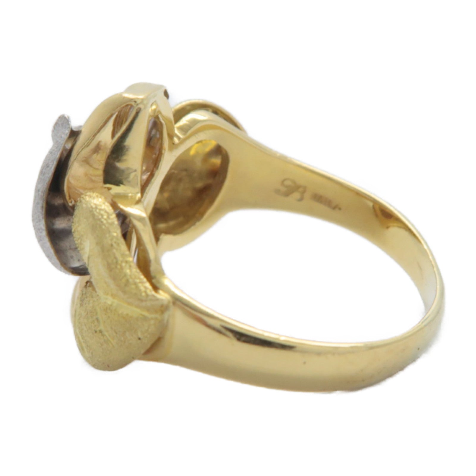 JEWELRY 【激減優惠】18K黃金/白金/玫瑰金Ring戒指US#8.5