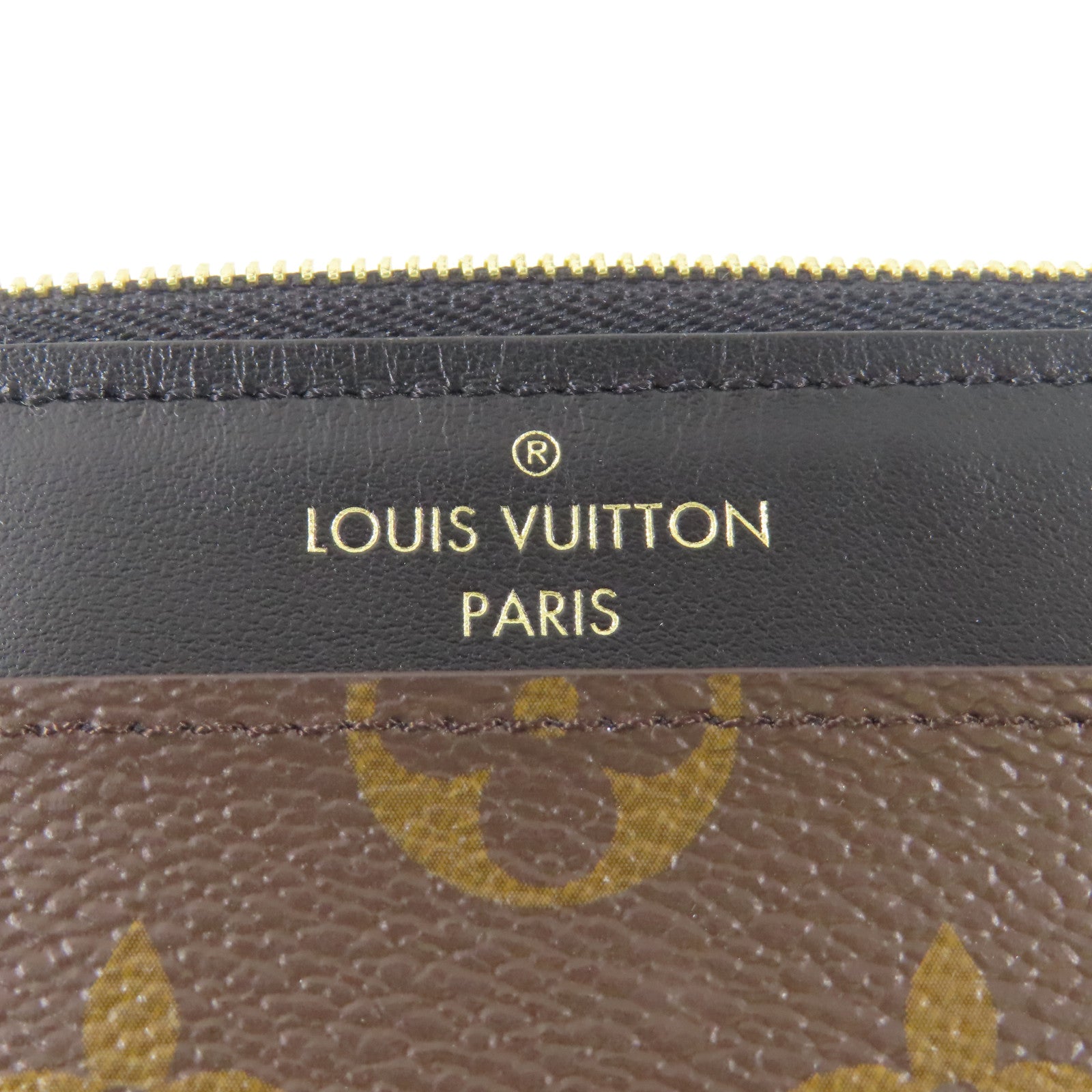 LOUIS VUITTON Monogram Slim Purse金扣長錢包