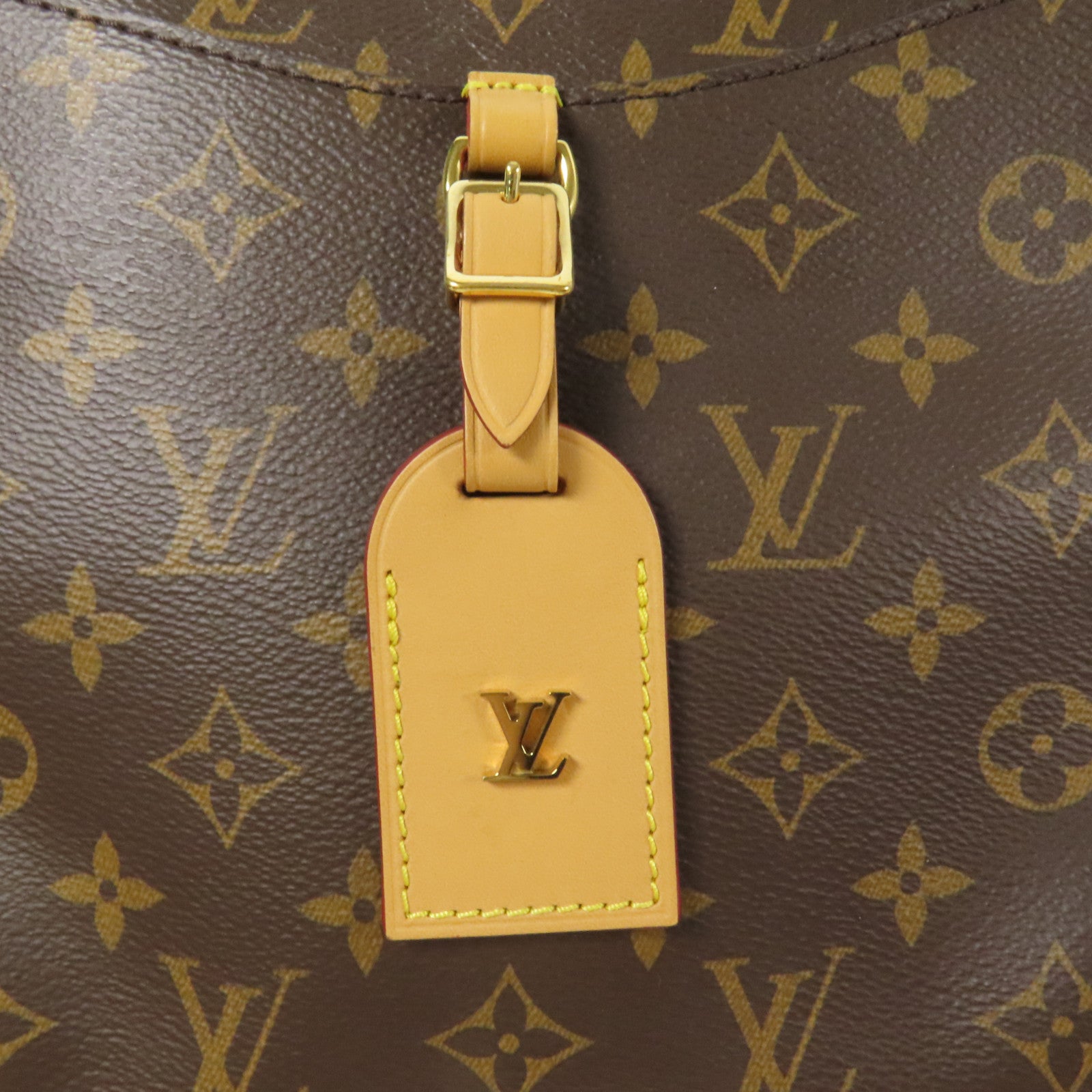 LOUIS VUITTON Monogram Odeon PM金扣手挽袋