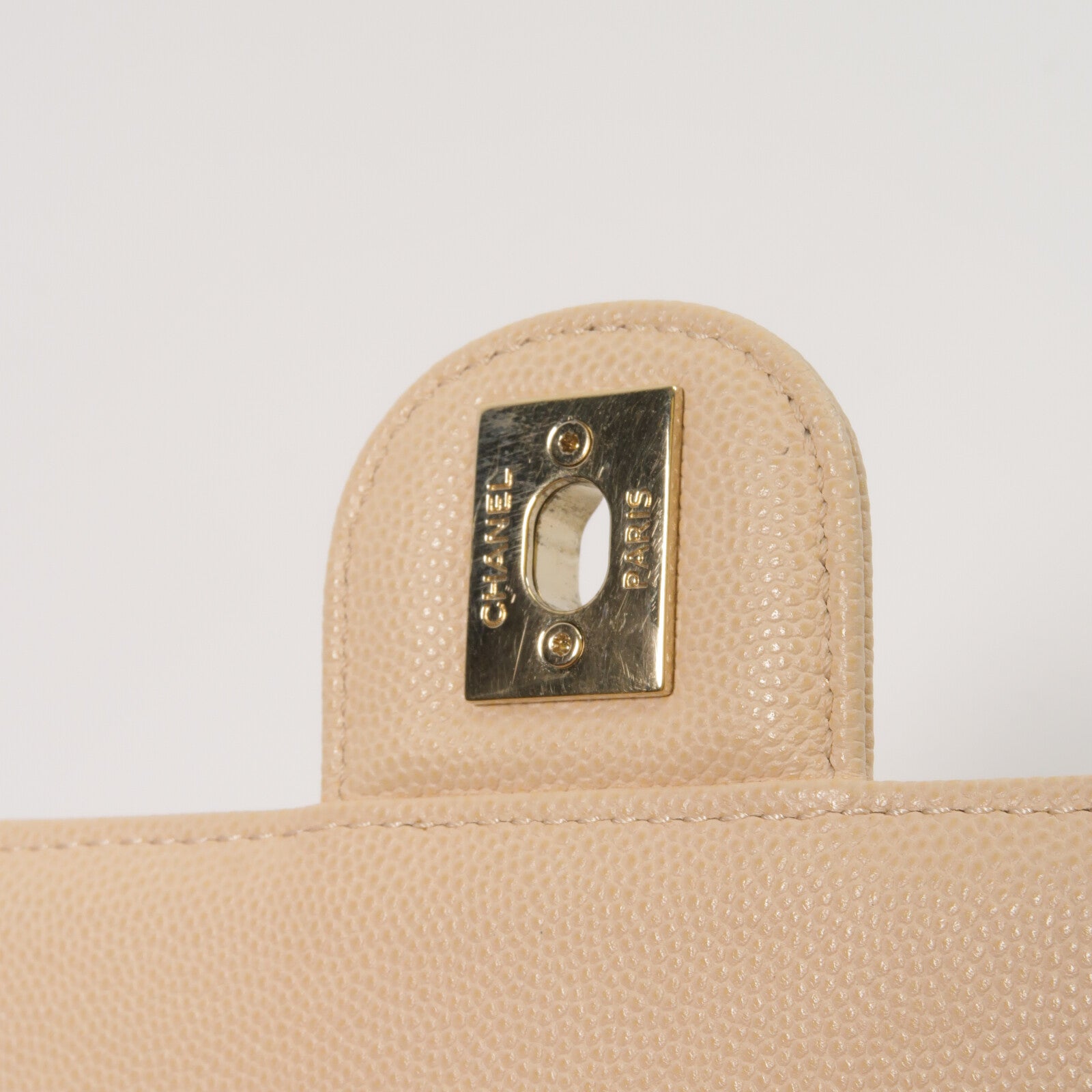 CHANEL 牛皮皮革Mini Flap Bag鏈帶肩背袋