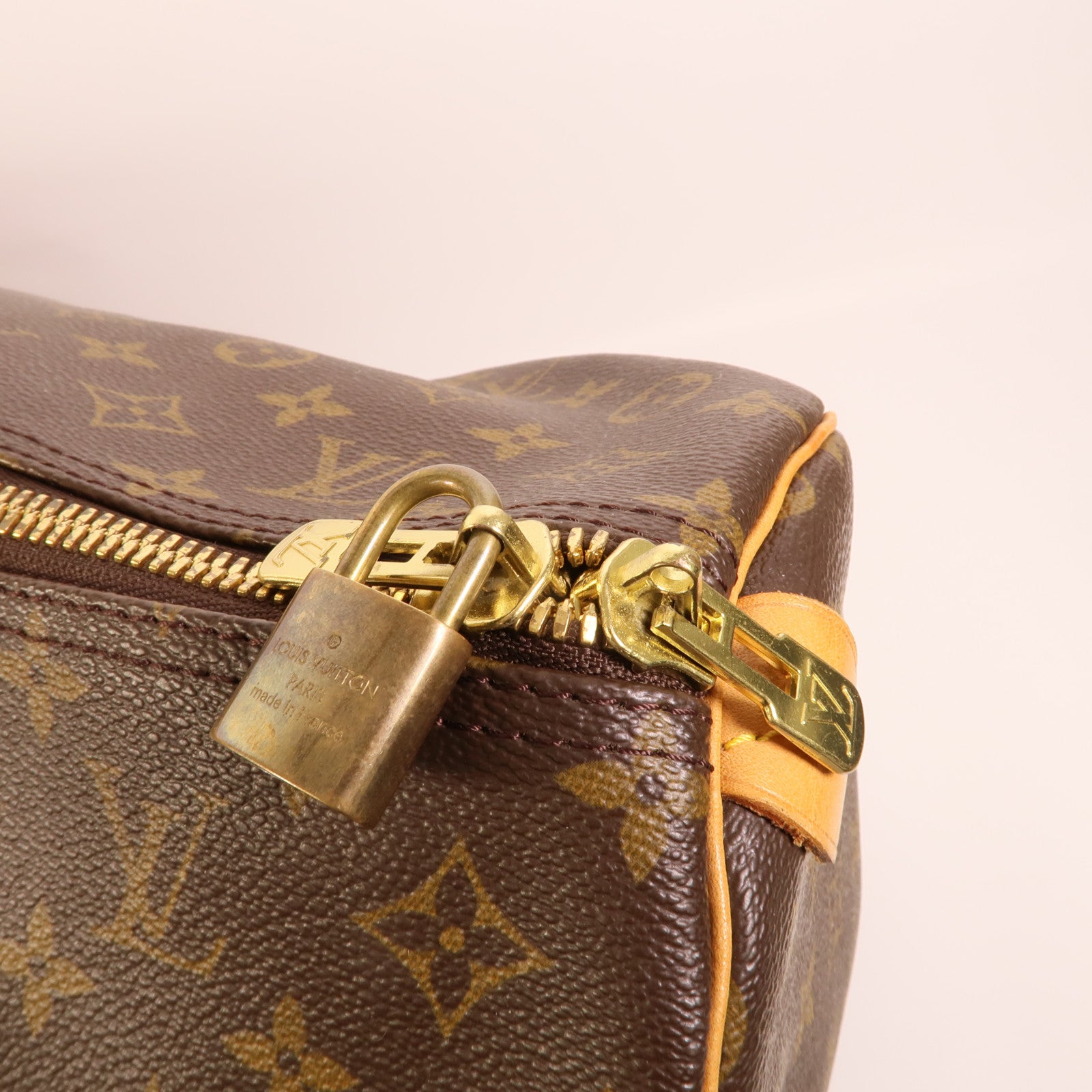 LOUIS VUITTON Monogram Keepall 60金扣手挽袋