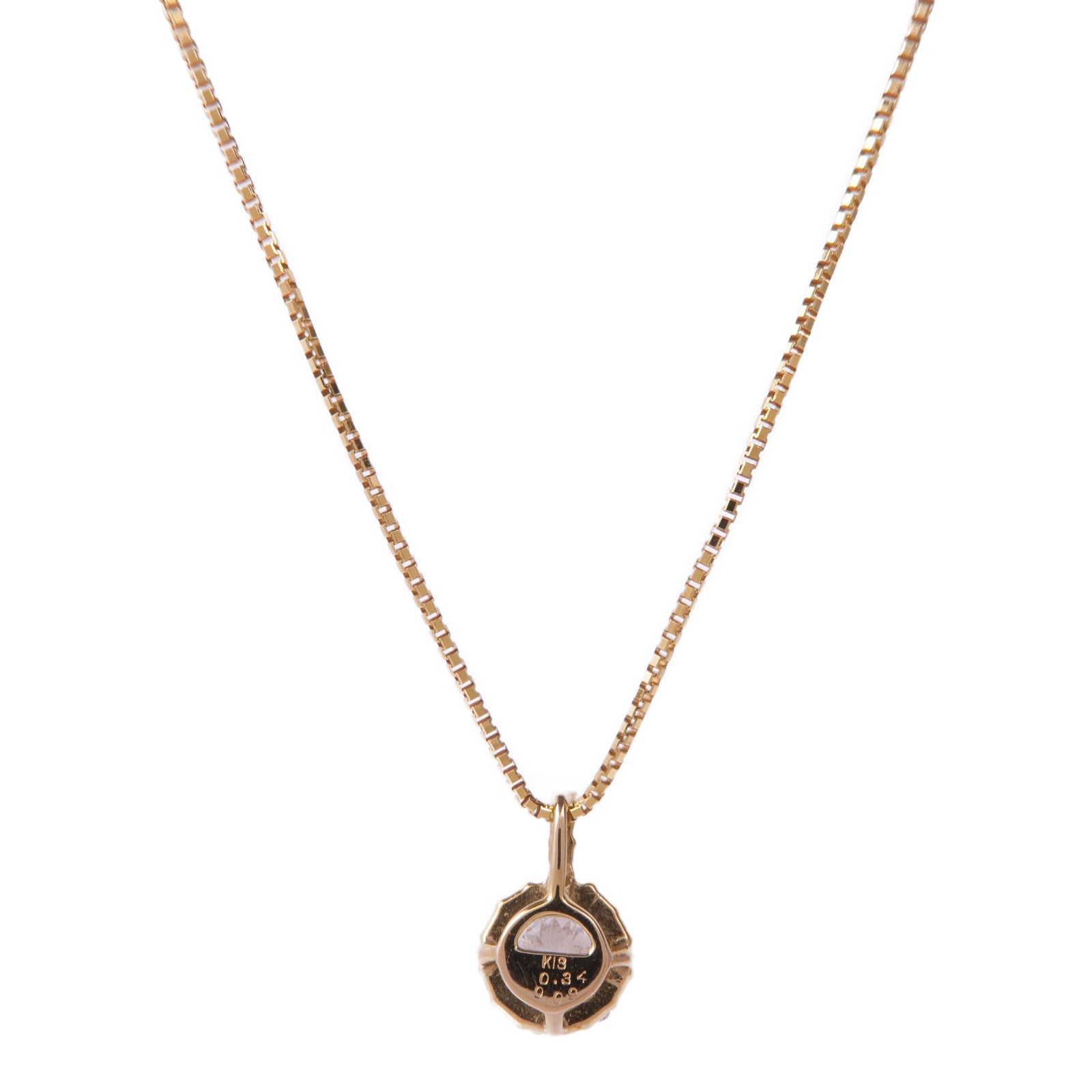 JEWELRY 18K黃金Diamond Necklace鑽石項鍊
