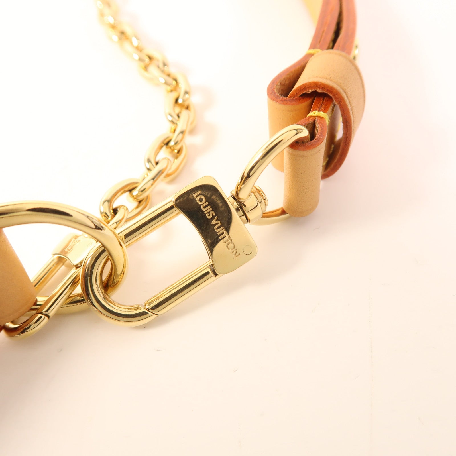 LOUIS VUITTON Monogram Loop金扣鏈帶肩背袋