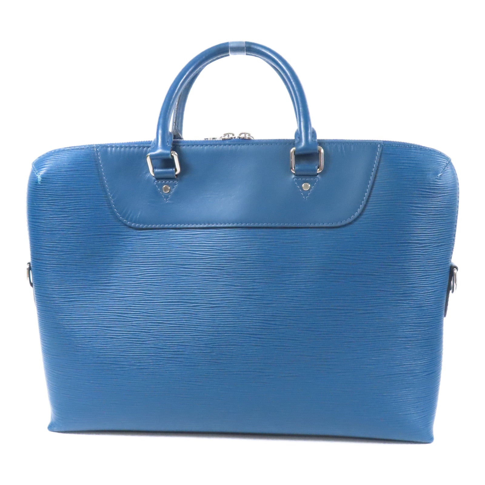 LOUIS VUITTON 【激減優惠】Epi Porte Documents Jour銀扣手挽肩背兩用袋