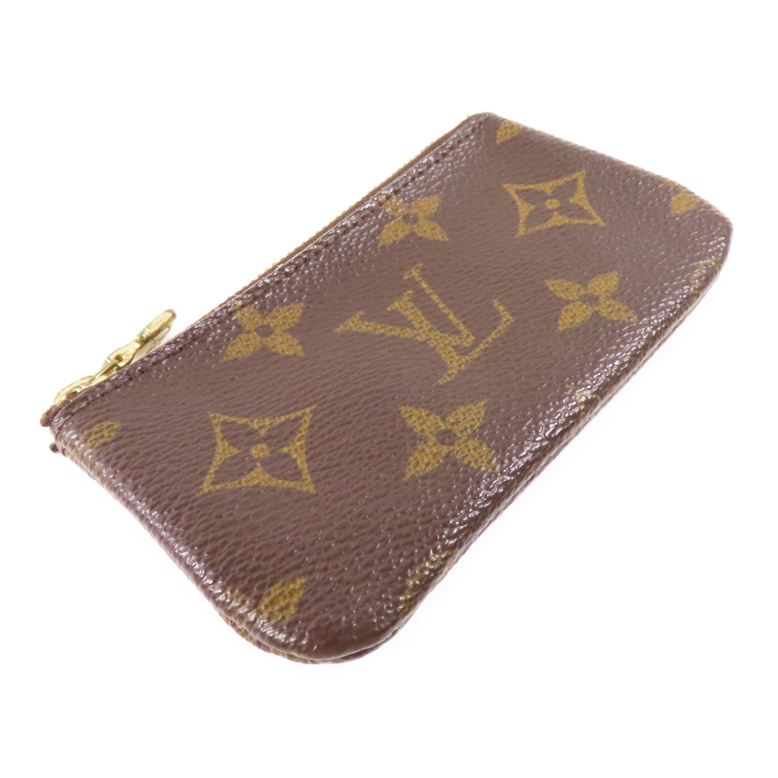 LOUIS VUITTON Monogram Key Pouch金扣鎖匙包