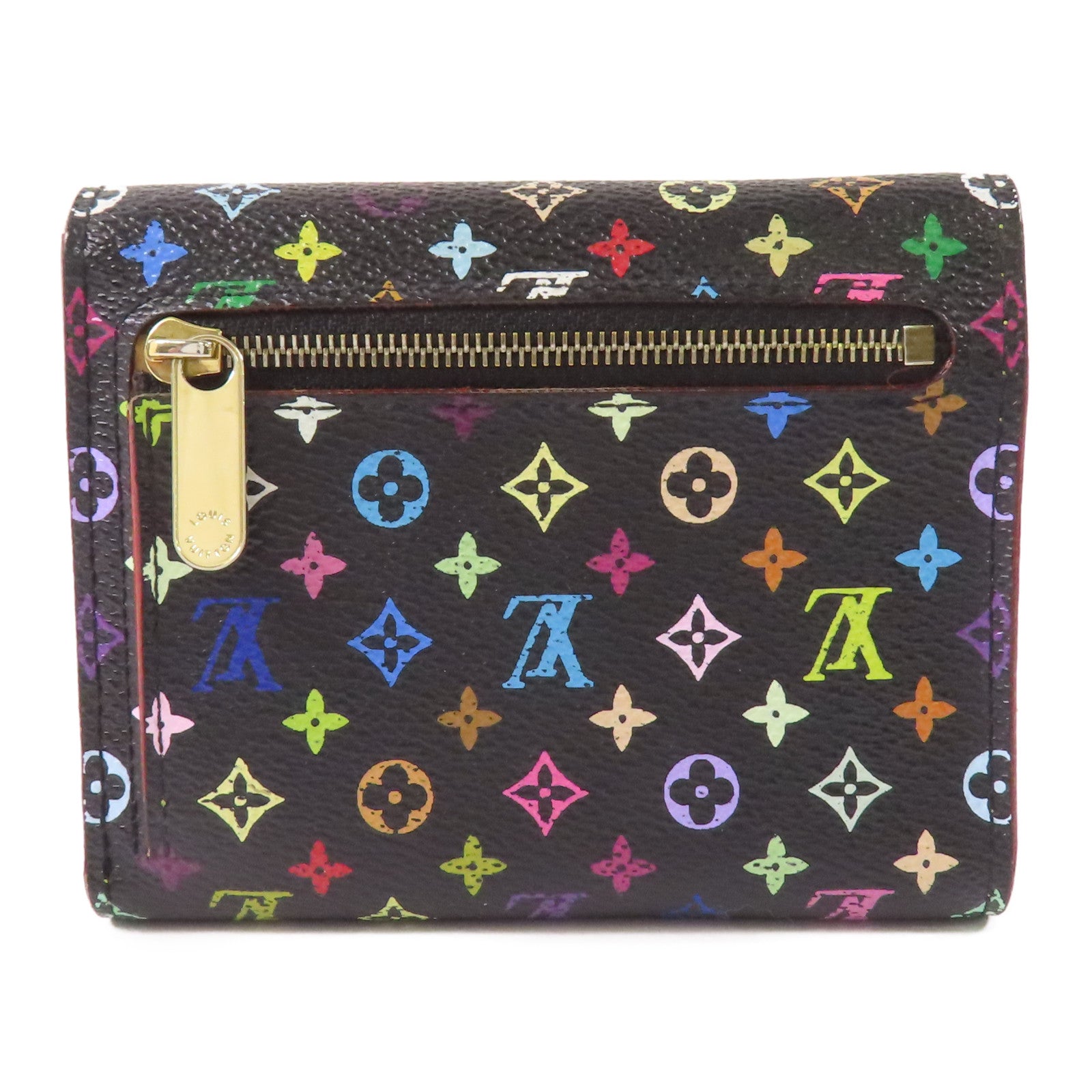 LOUIS VUITTON Monogram Multicolore Wallet金扣錢包