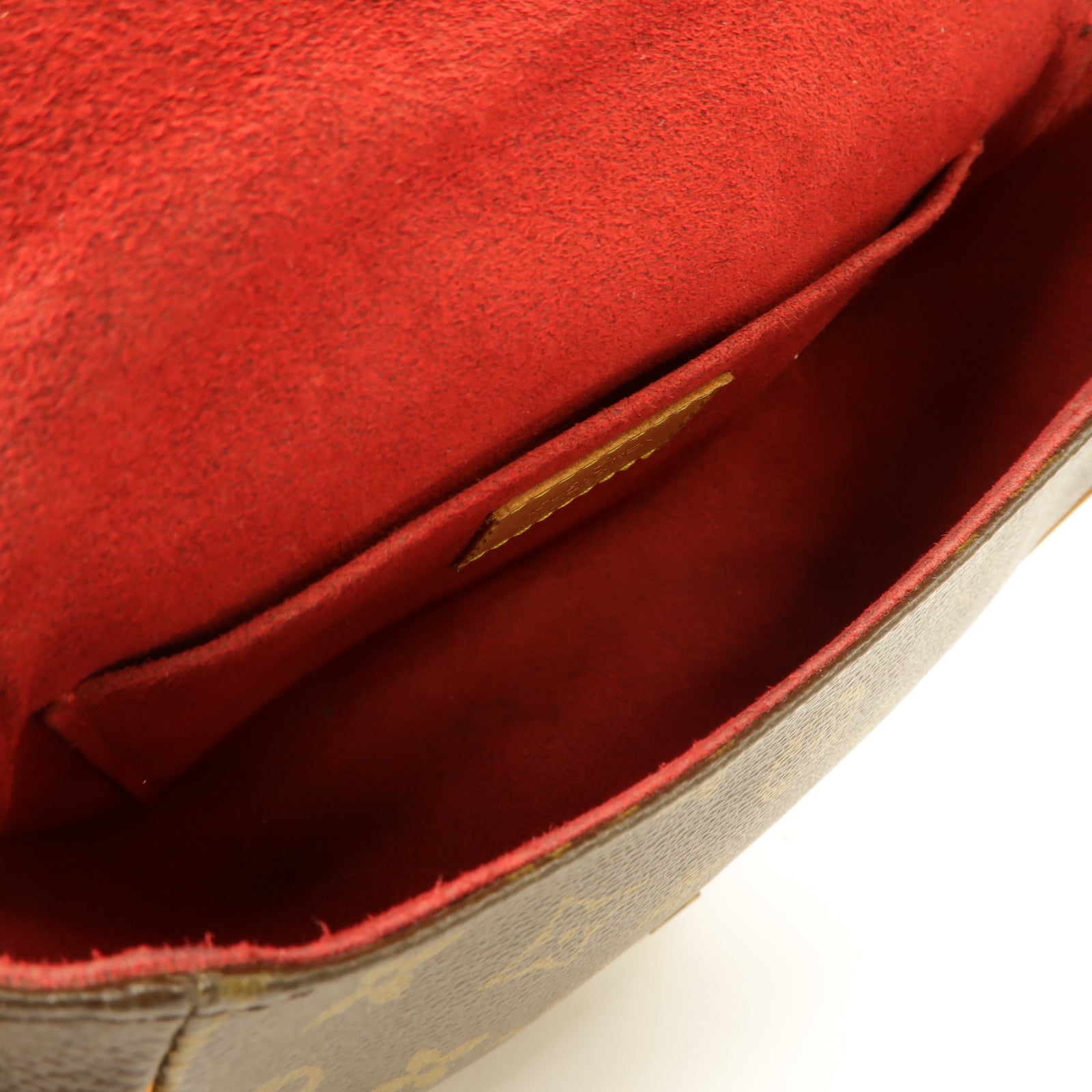LOUIS VUITTON Monogram Tambourine金扣肩背袋棕色