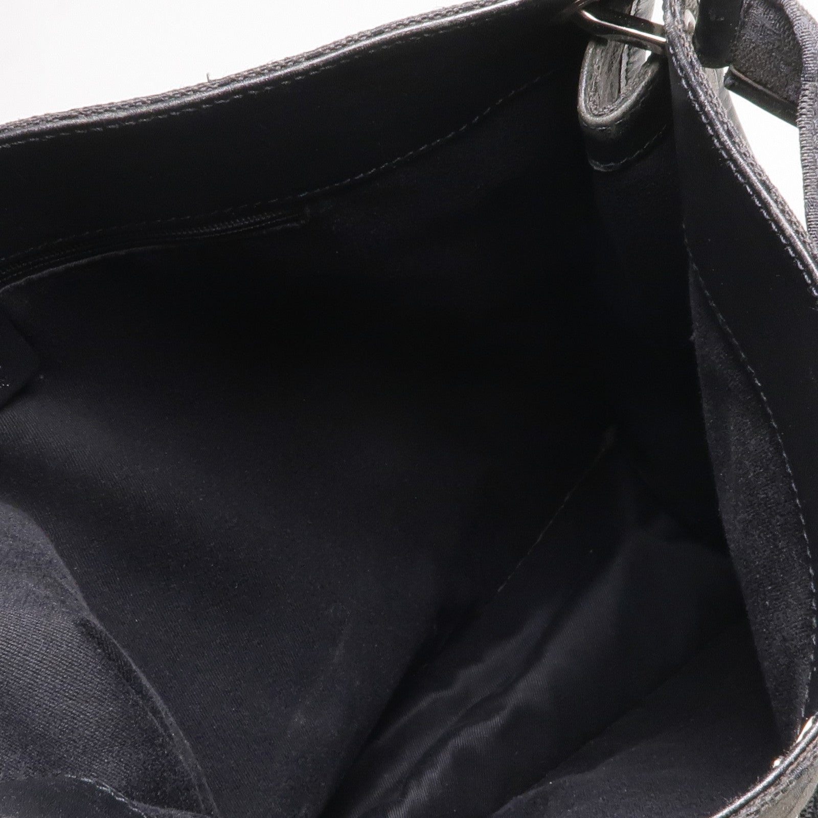 GUCCI 帆布Shoulder Bag銀扣肩背袋