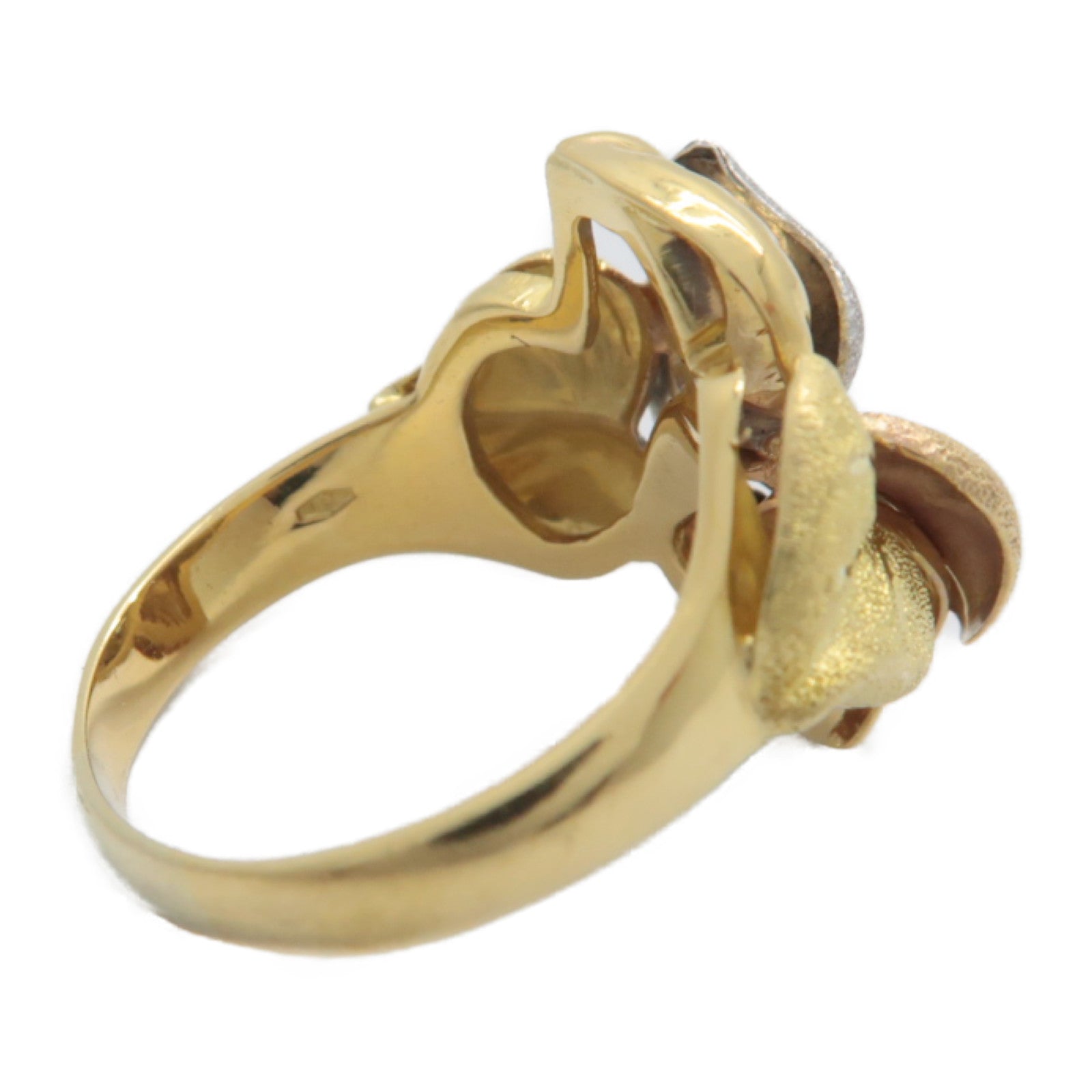 JEWELRY 【激減優惠】18K黃金/白金/玫瑰金Ring戒指US#8.5