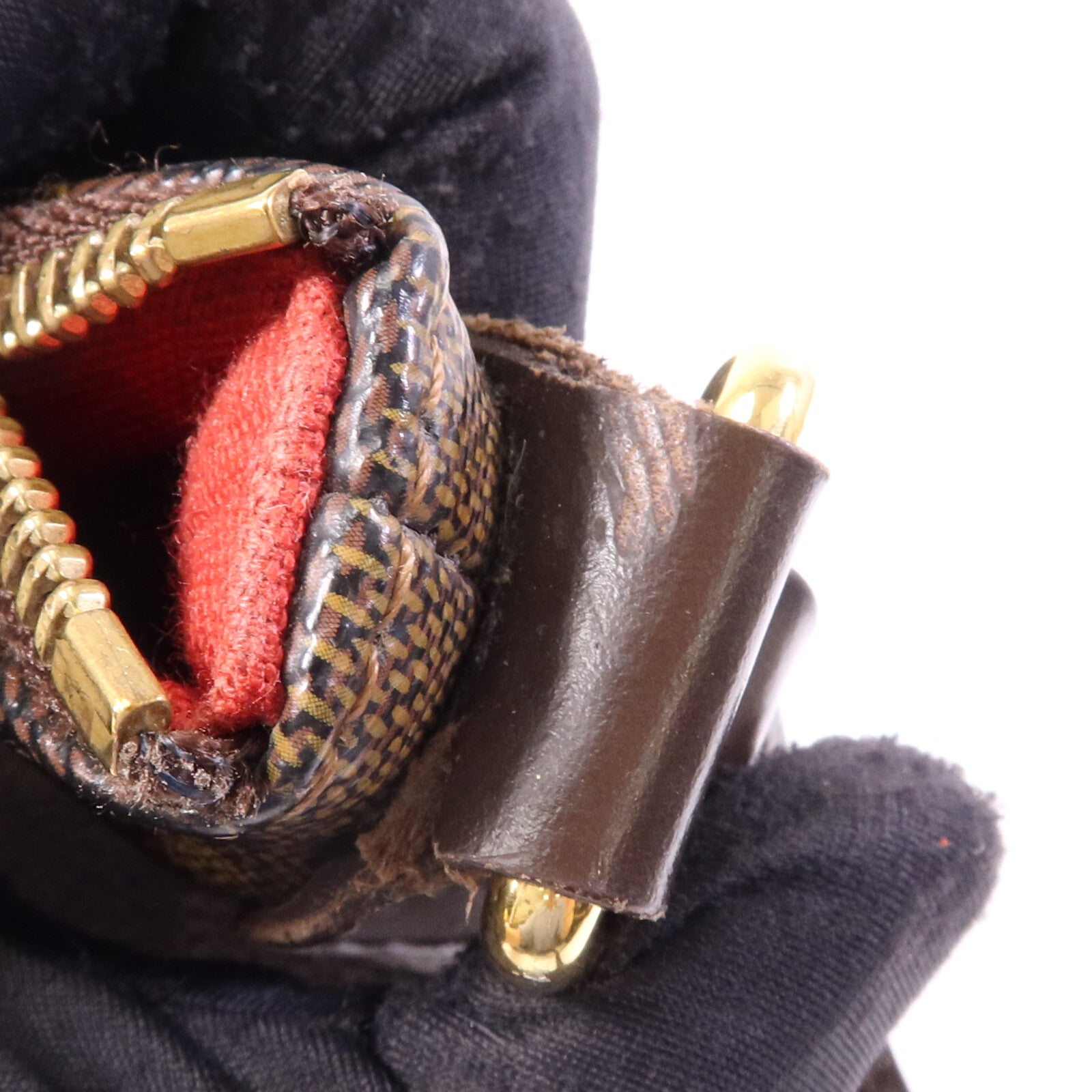 LOUIS VUITTON 塗層帆布Bloomsbury PM金扣肩背袋